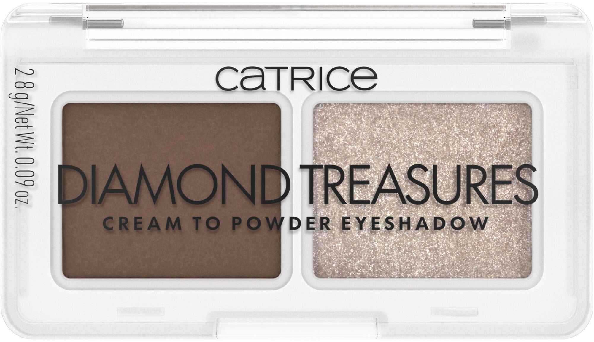 Catrice Lidschatten-Palette »Diamond Treasures Cream to Powder Eyeshadow«, (Set, 3 tlg.), Farbton 010 Hazel Spark: Perfekt für vielseitige Augen-Make-ups