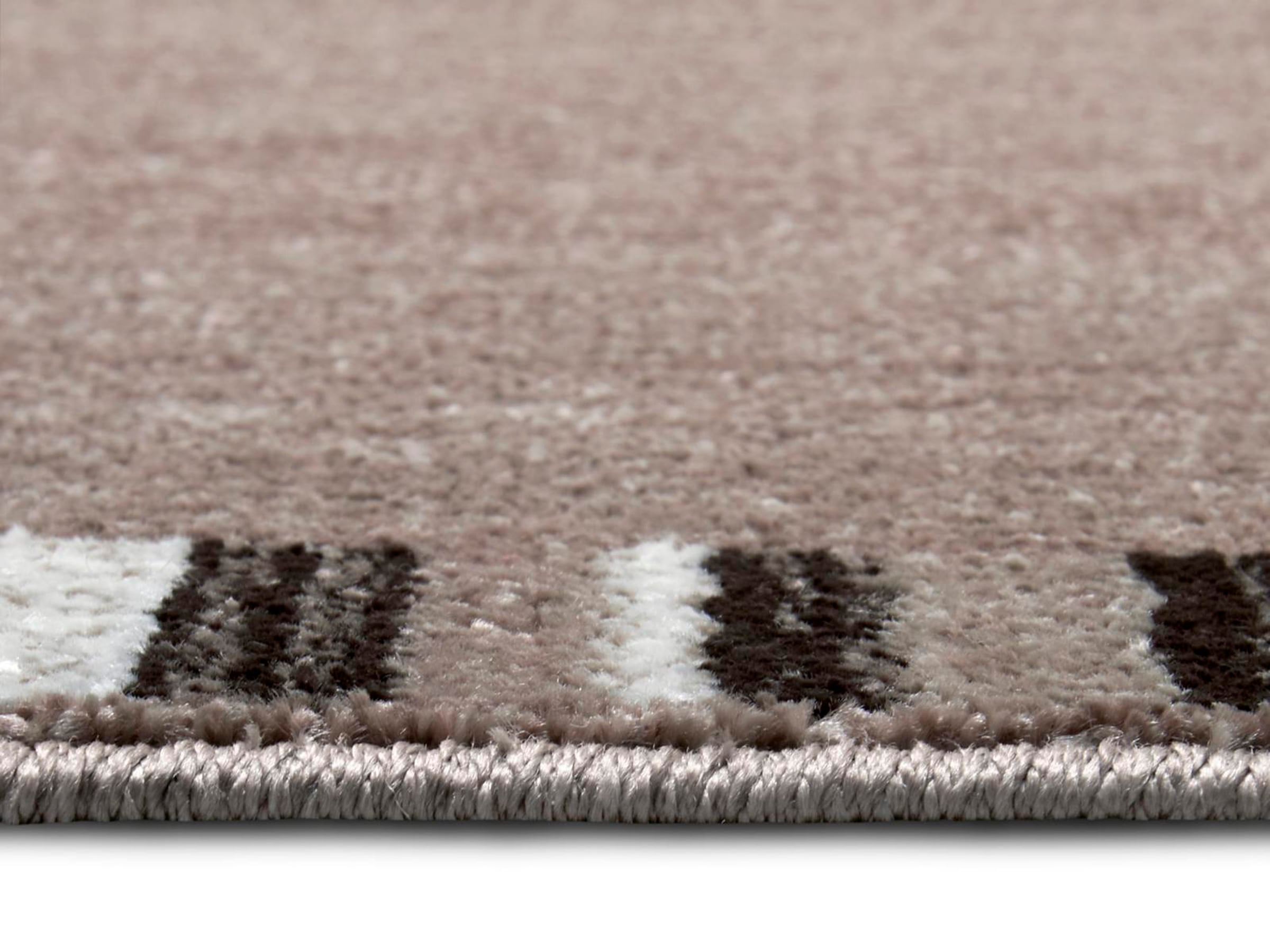 HANSE Home Läufer »Border«, rechteckig, 8 mm Höhe, Bordüren Design, Weich, Robust, Pflegeleicht, ringsum Gekettelt