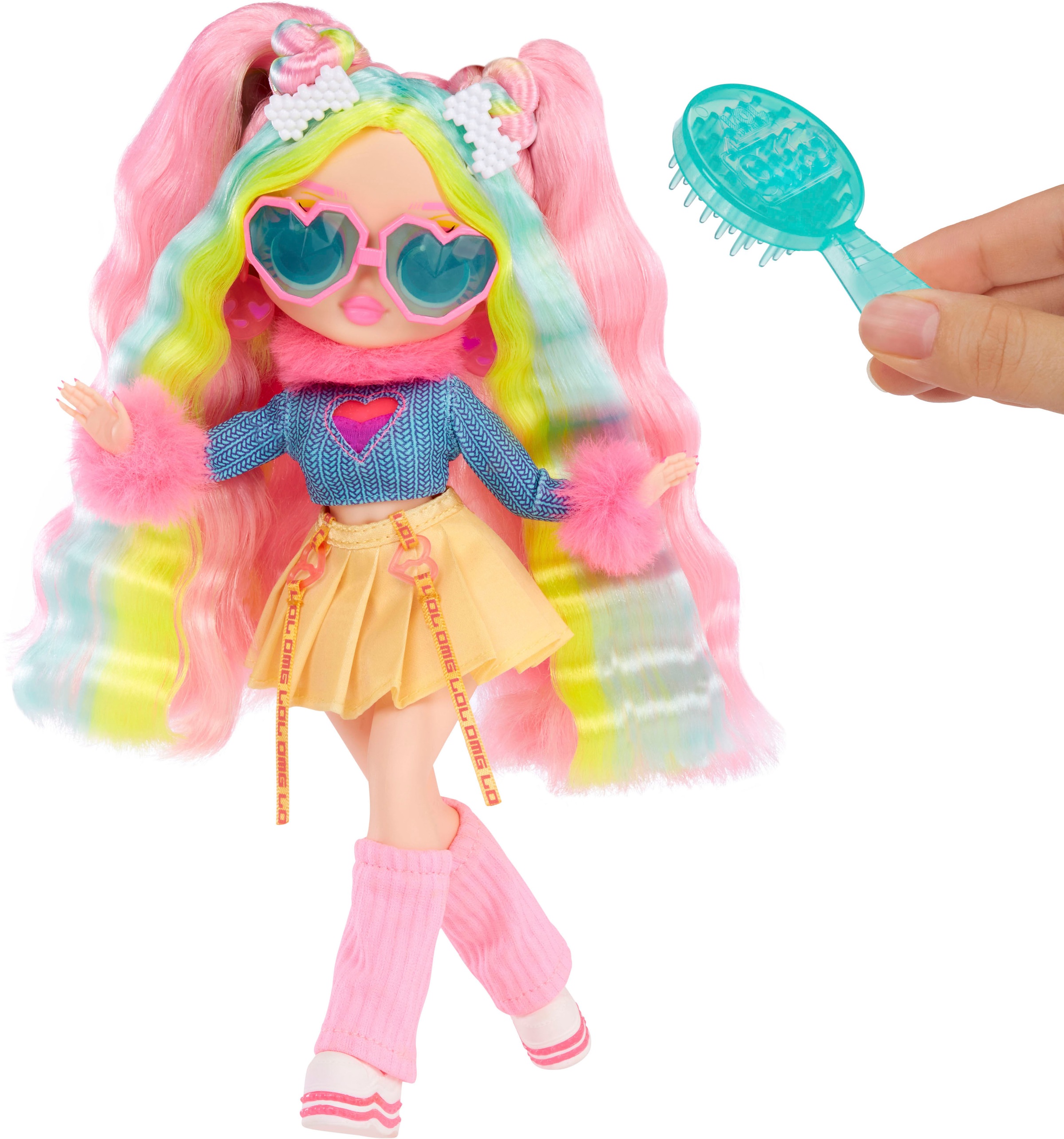 L.O.L. SURPRISE! Anziehpuppe »OMG Sunshine Color Change - Bubblegum DJ«