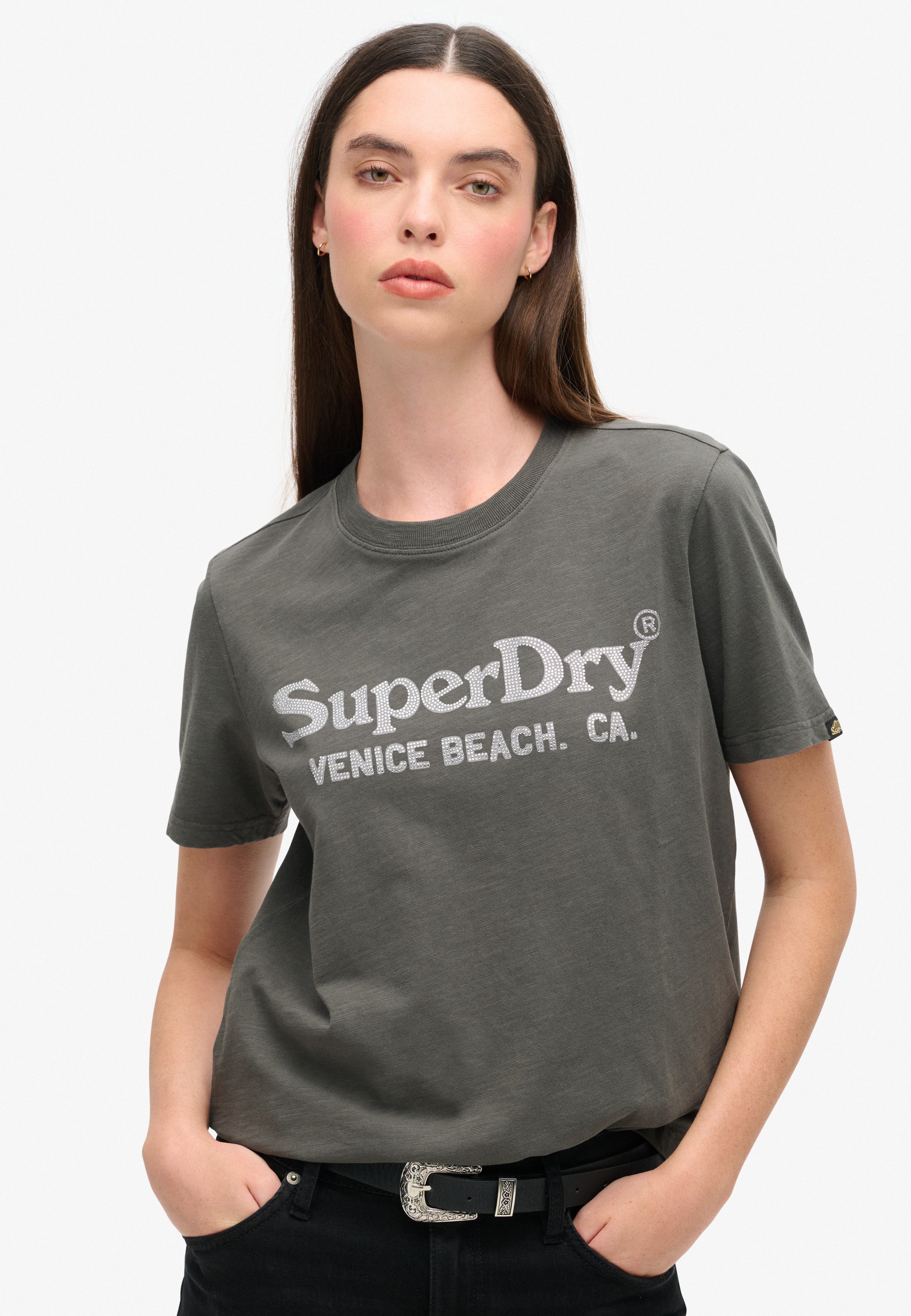 Superdry T-Shirt »METALLIC VENUE RELAXED TEE«