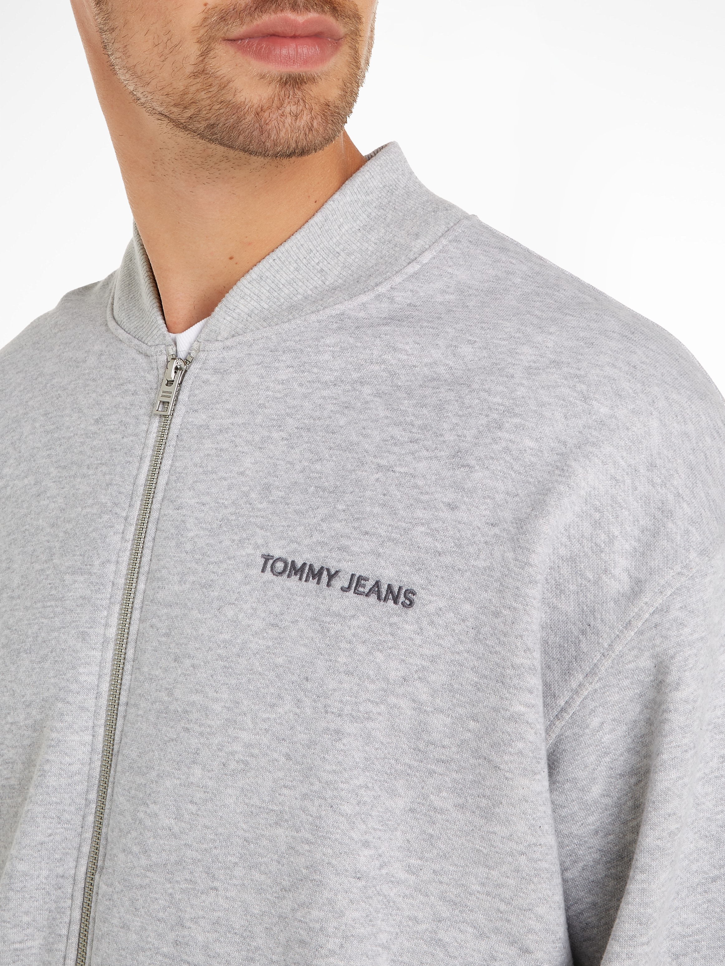 Tommy Jeans Sweater »TJM BOXY N CLSCS BOMBER EXT«, mit Reißverschluss