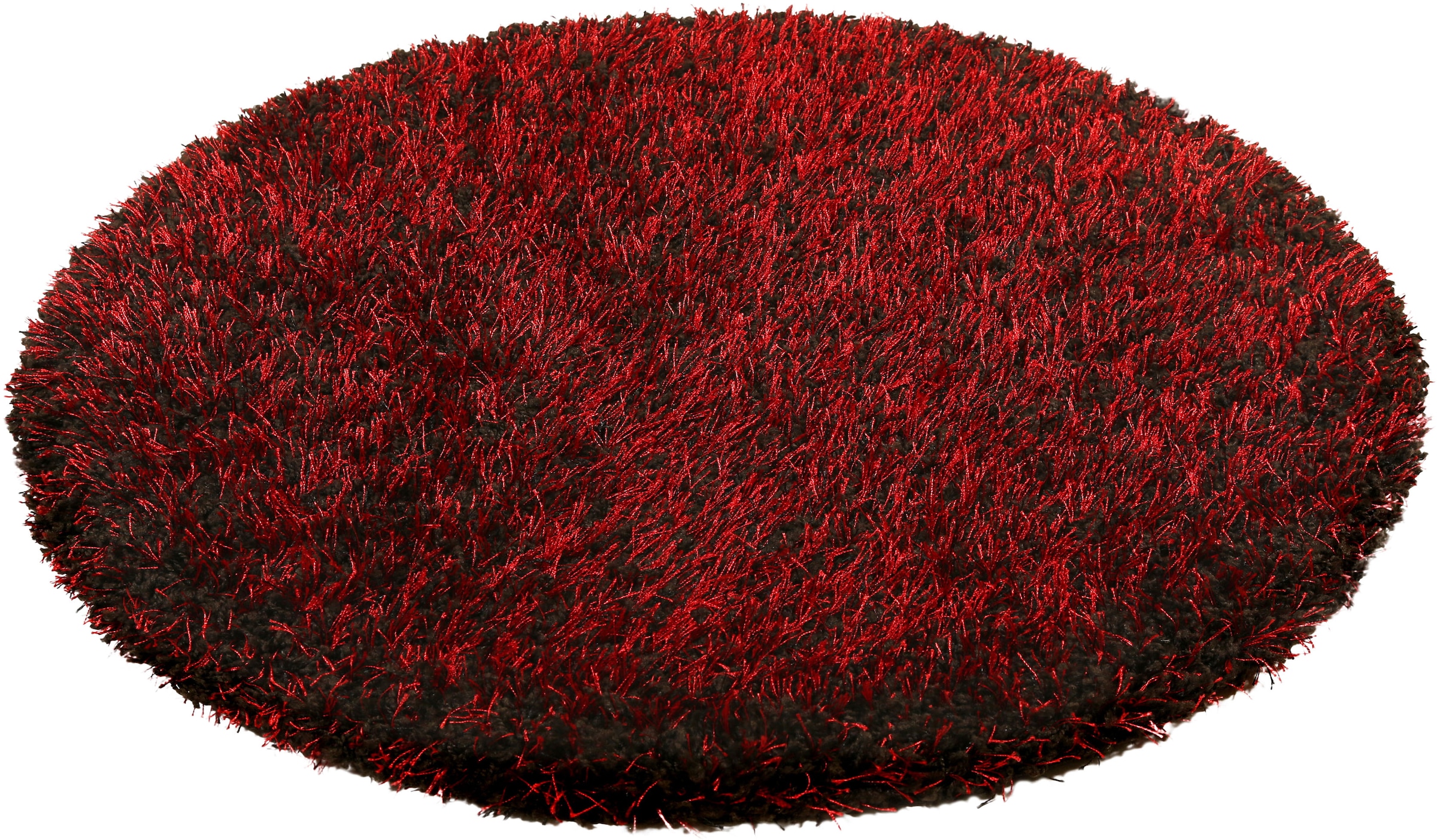 Esprit Hochflor-Teppich »Cosy Glamour 2.0«, rund, 40 mm Höhe, Langflor, Shaggy, weicher Teppich, Wohnzimmer