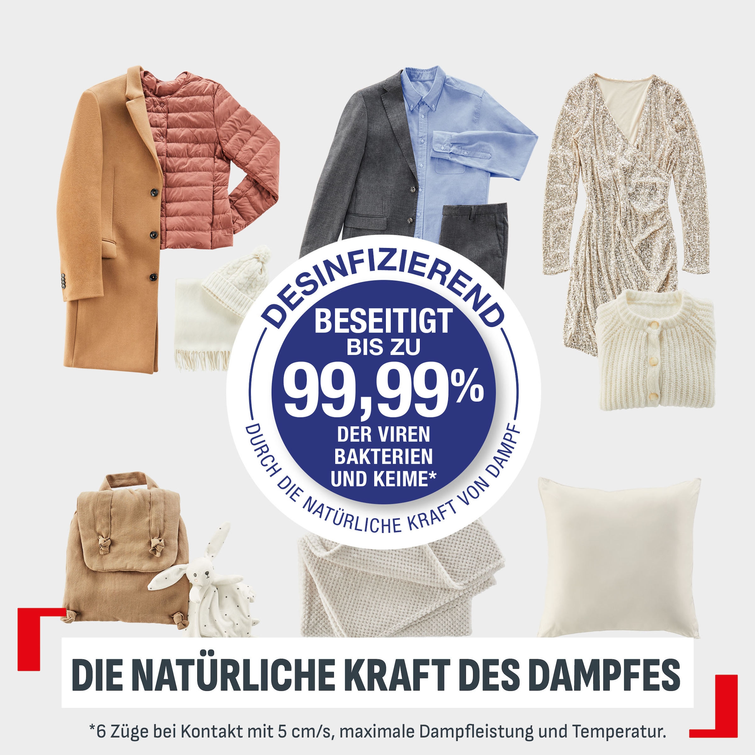 Tefal Dampfbürste »Access'Steam Pocket« 1300 W abklappbarer Bügelkopf, ultra leicht, 1300 W, 20 g/min Dampfabgabe