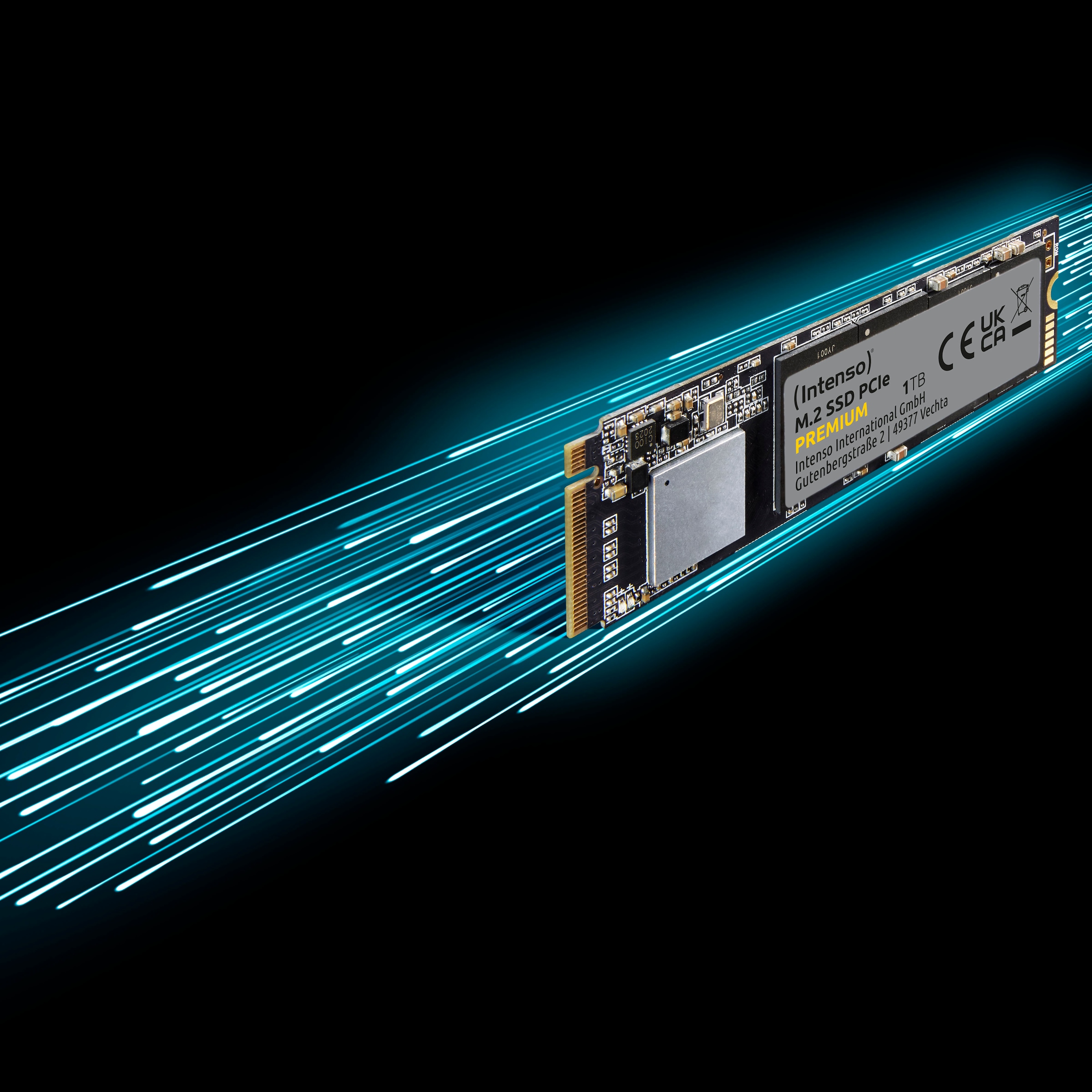 Intenso interne SSD »Premium 2TB«, Anschluss M.2 PCIe 3.0