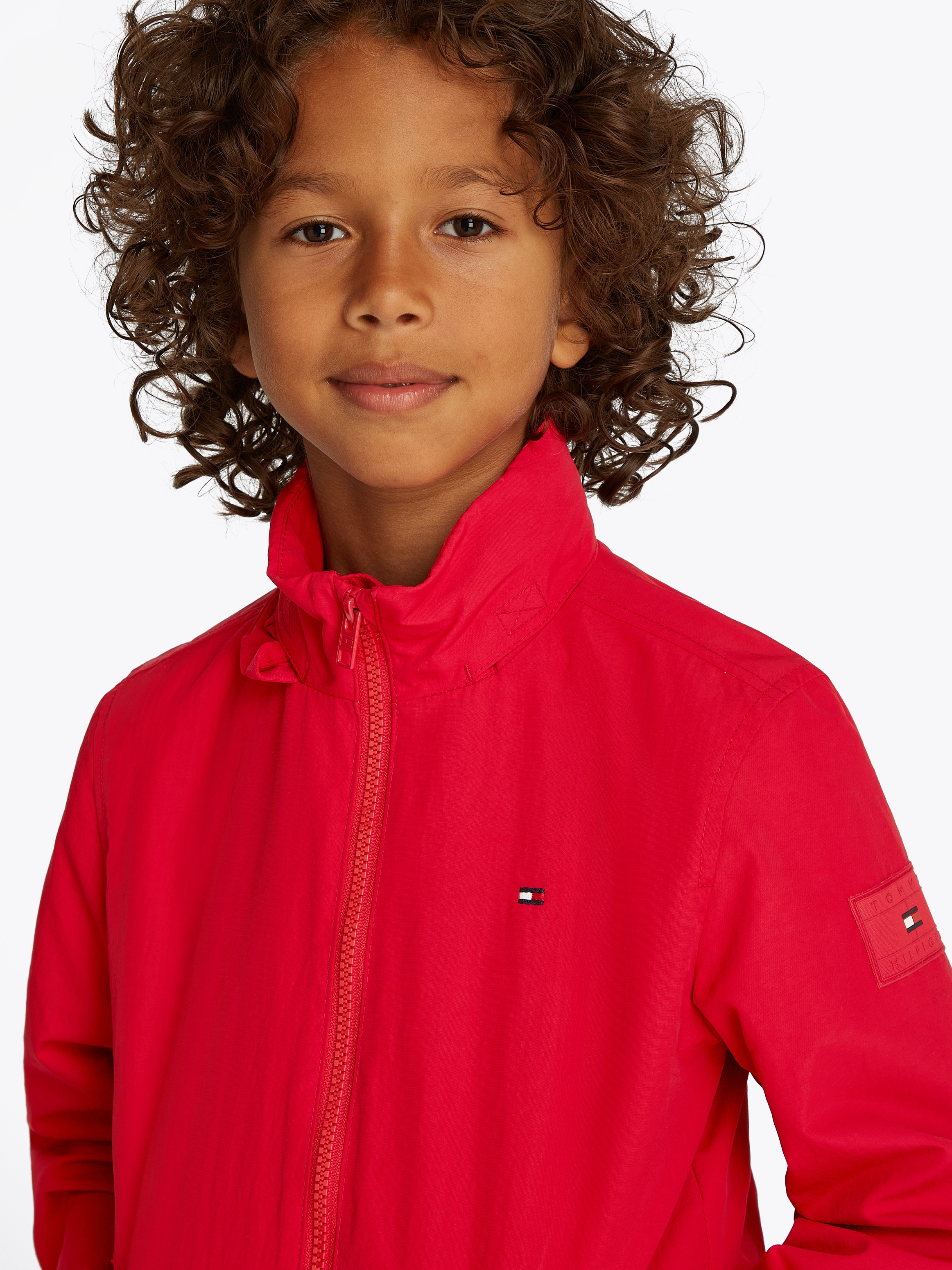 Tommy Hilfiger Outdoorjacke »ESSENTIAL JACKET«, mit Logo-Patch