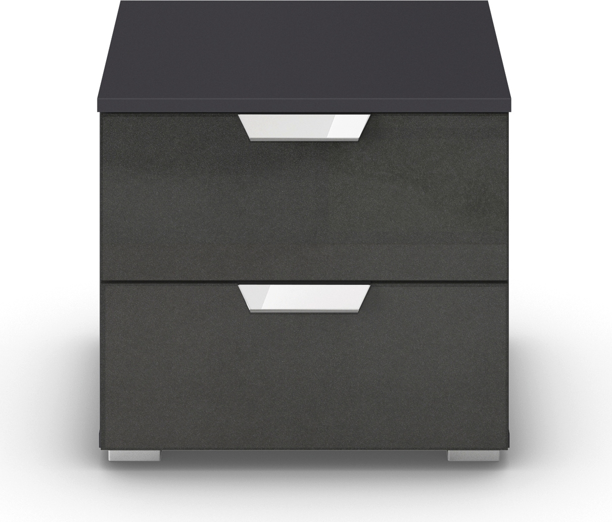 rauch Nachtkommode »Glamour by Aditio«, mit Hochglanzfront, 2 Schubladen mit Softclose-Funktion