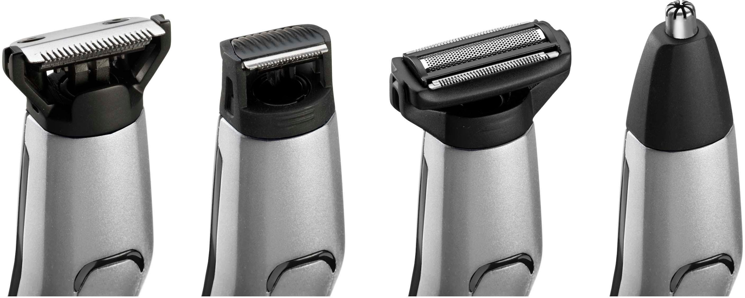 BaByliss Multifunktionstrimmer »MT861E MEN«, 11 Aufsätze, 11-in-1 Titanium Multigrooming Set für Gesicht & Körper