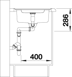 Blanco Küchenspüle »CLASSIC Pro 5 S-IF«, inklusive 1 Edelstahleinsatz