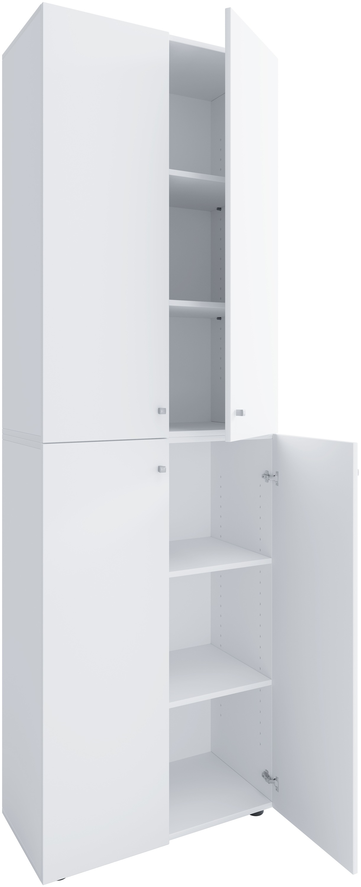 VCM Schuhschrank »VCM XL Holz Großer Schuhschrank Schuhregal Groß Stiefel Dielenmöbel Lona 6 Fächer Drehtüren«, (1 St.)
