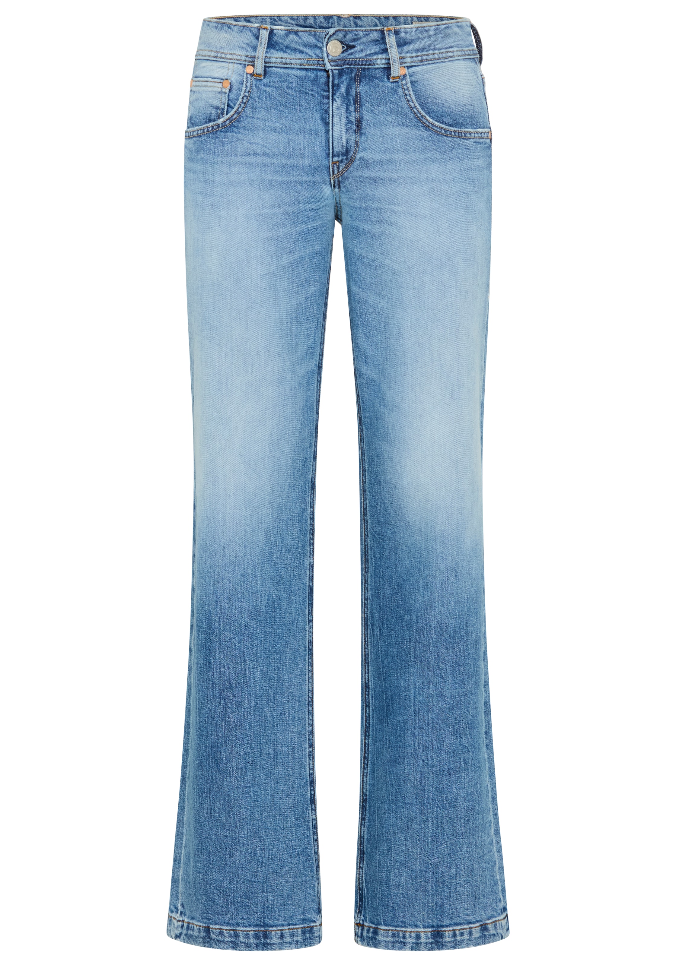 Herrlicher Straight-Jeans »Edna Denim« Straight Fit, High Waist