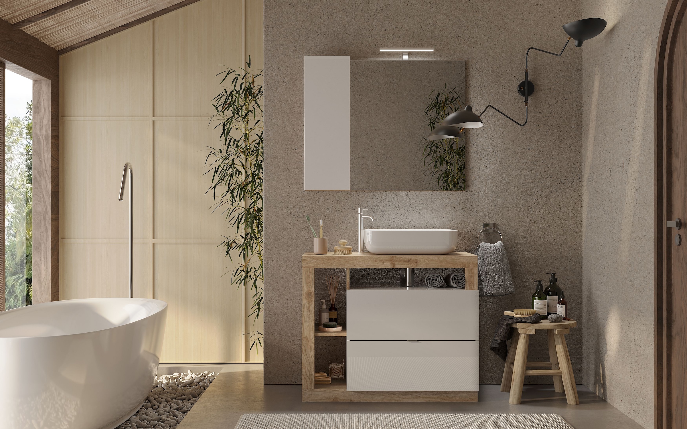 INOSIGN Highboard »Hamburg«, Breite 108 cm