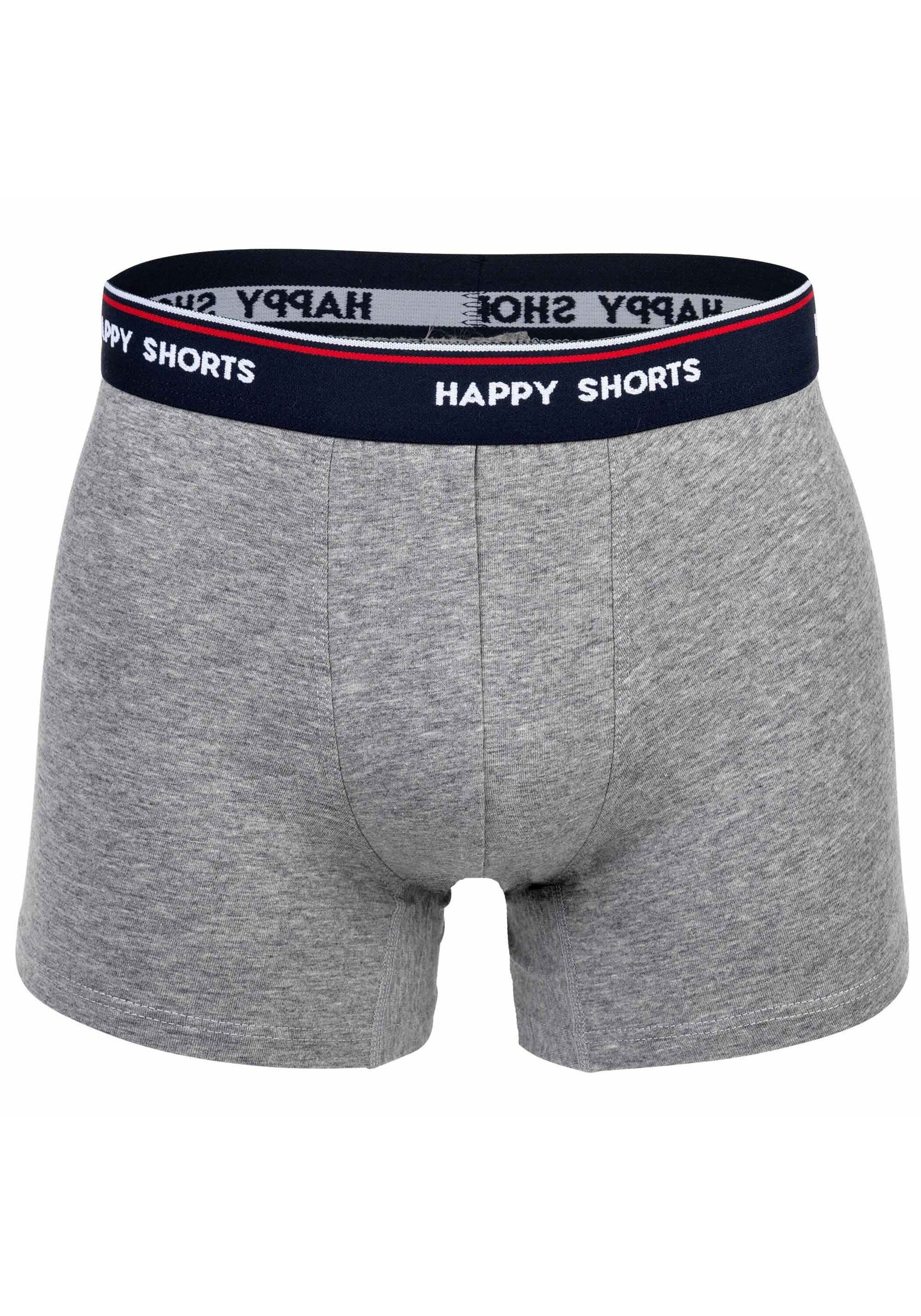 HAPPY SHORTS Boxershorts »Boxershort 3er Pack«