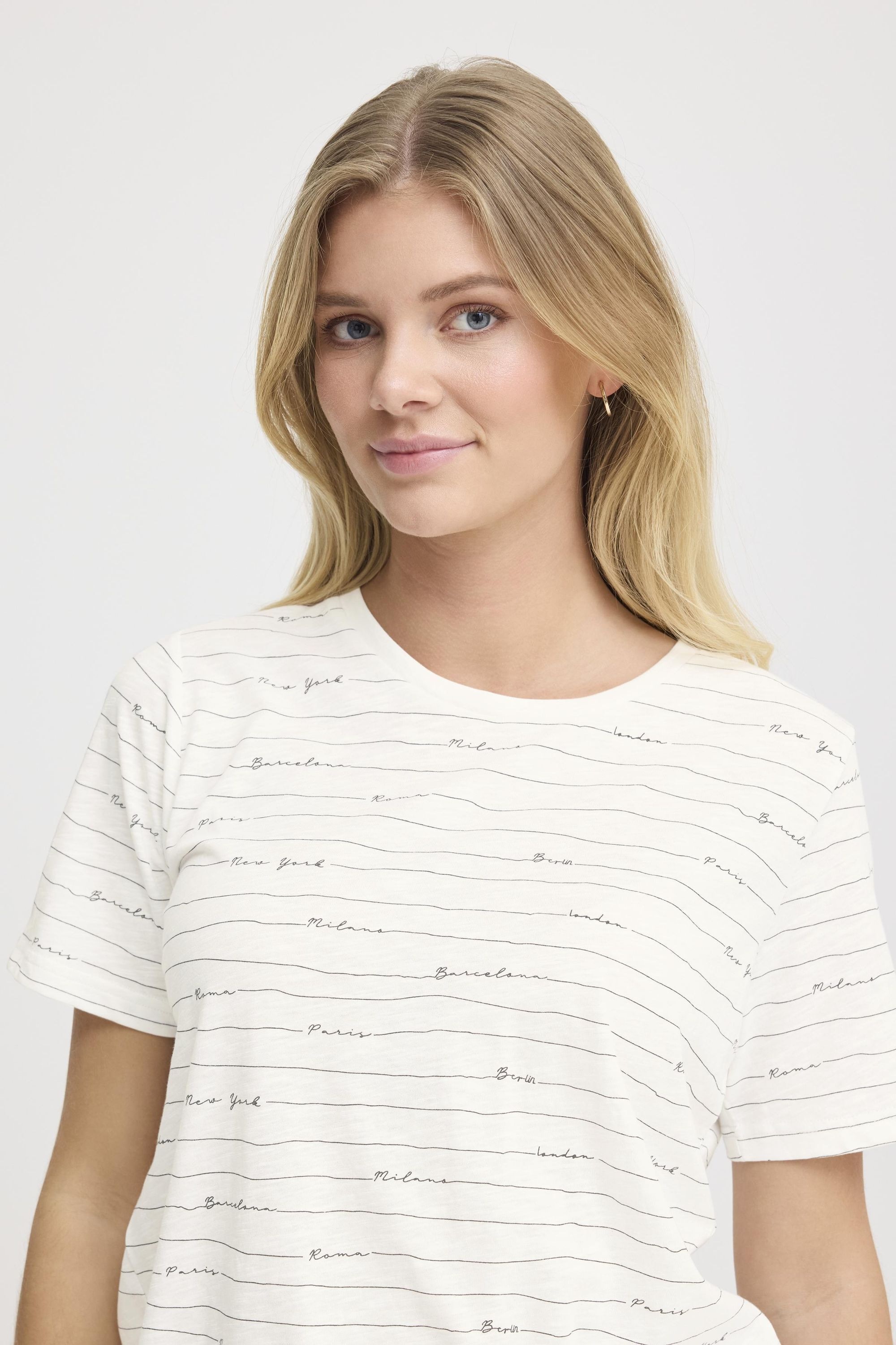 fransa Rundhalsshirt »Rundhalsshirt FRHAZEL«