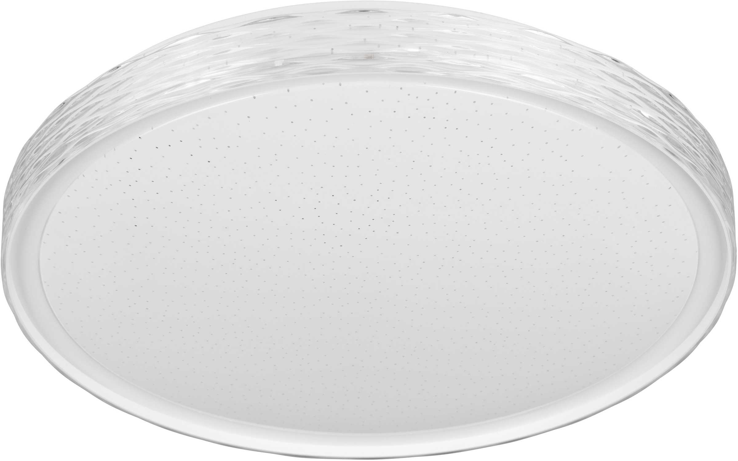 REALITY Leuchten LED Deckenleuchte »VARDA, LED Deckenlampe 24W 2500 Lumen, CCT 2700-6500K, Fernbedienung« LED-Board 1 Stk. Farbwechsler | warmweiß - kaltweiß Starlight, Memoryfunktion, Nachtlicht, Switch Dimmer, Timer Ø 39 cm