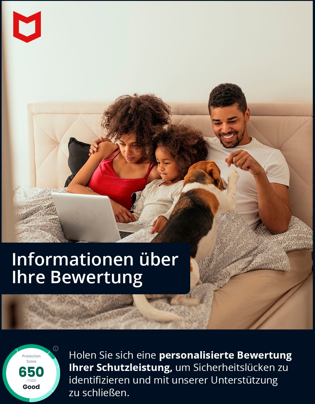 McAfee Virensoftware »McAfee Total Protection 5 Geräte - 1 Jahr«, Download Code in einer Box / Windows, Mac, iOS, Android