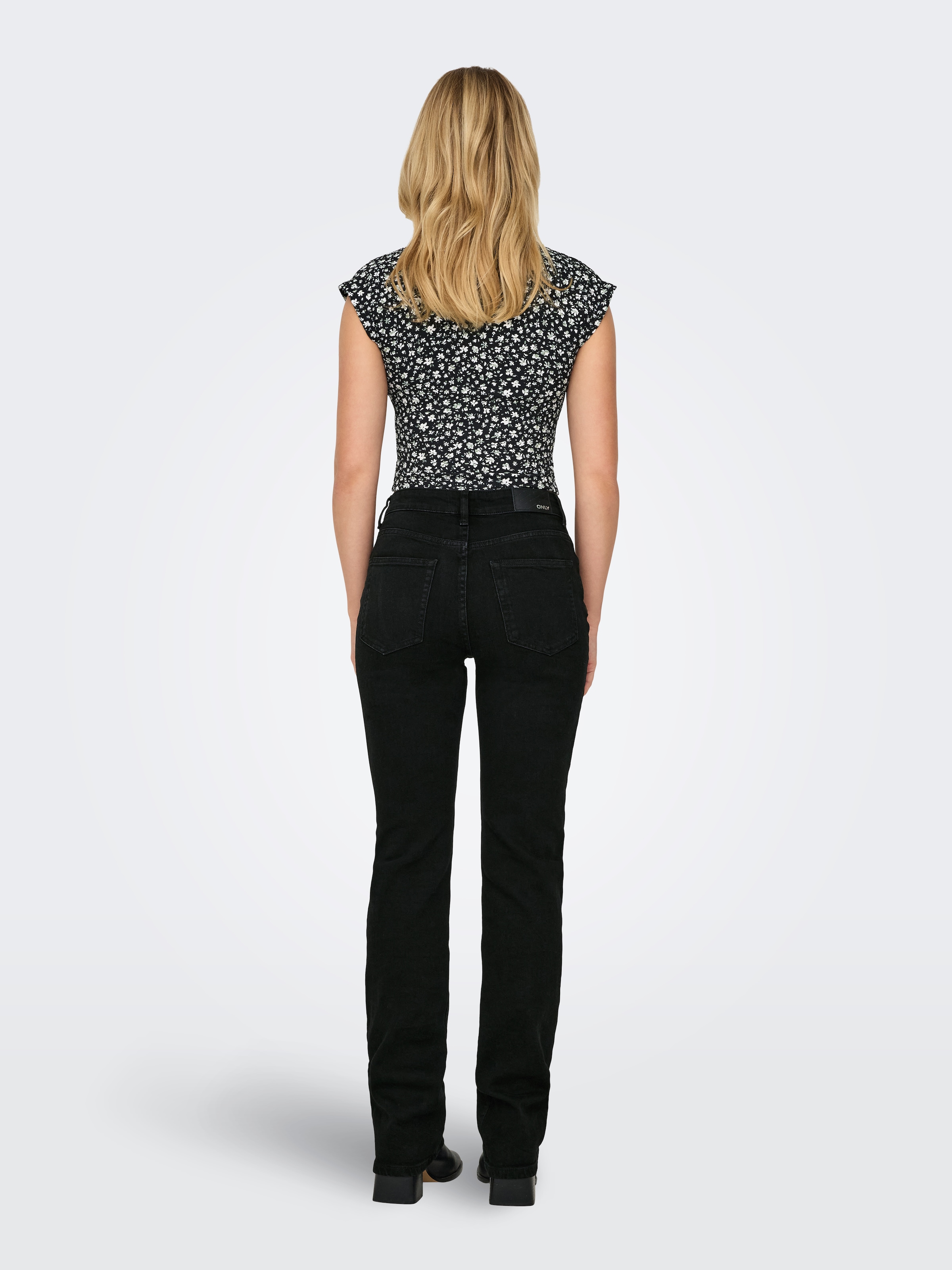 ONLY 5-Pocket-Jeans »ONLEVERLY MW SWEET FLARED DNM CRO563«