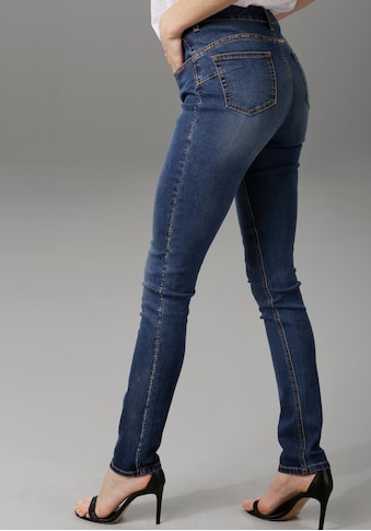 Aniston CASUAL Slim-fit-Jeans, regular waist kaufen
