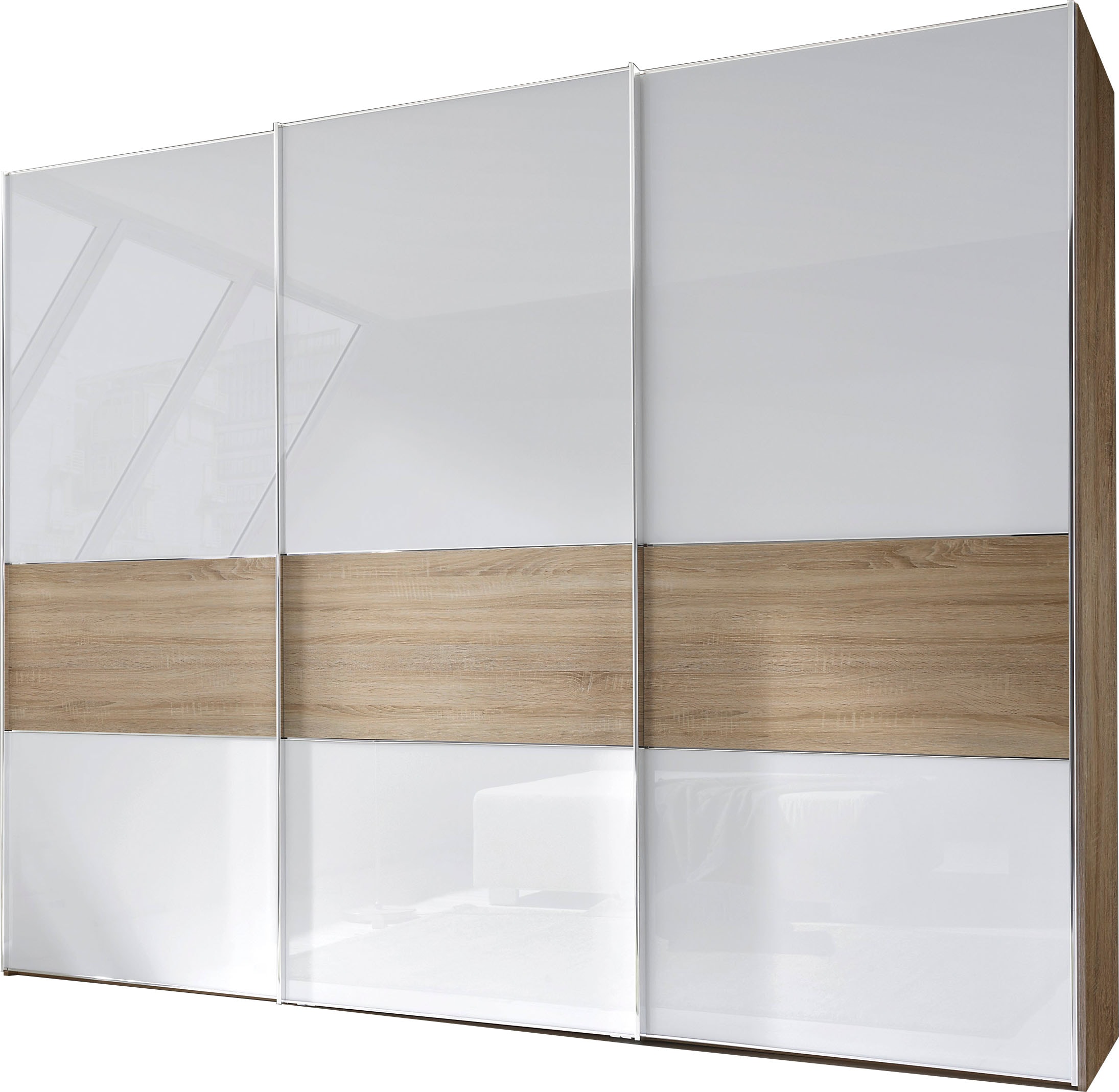 STAUD Schwebetürenschrank »Sinfonie Plus, edles Design in hochwertiger Qualität, Made in Germany« Mit vier verschiedenen Ausstattungsvarianten