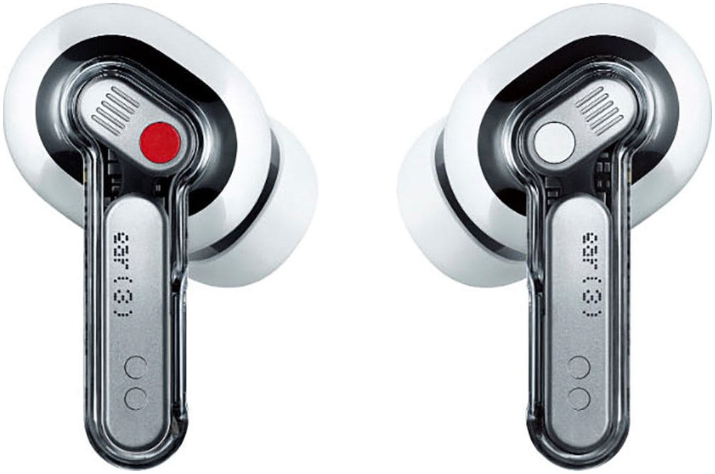 NOTHING wireless In-Ear-Kopfhörer »Ear (3)« Bluetooth Active Noise Cancelling (ANC) | integrierte Steuerung für Anrufe und Musik