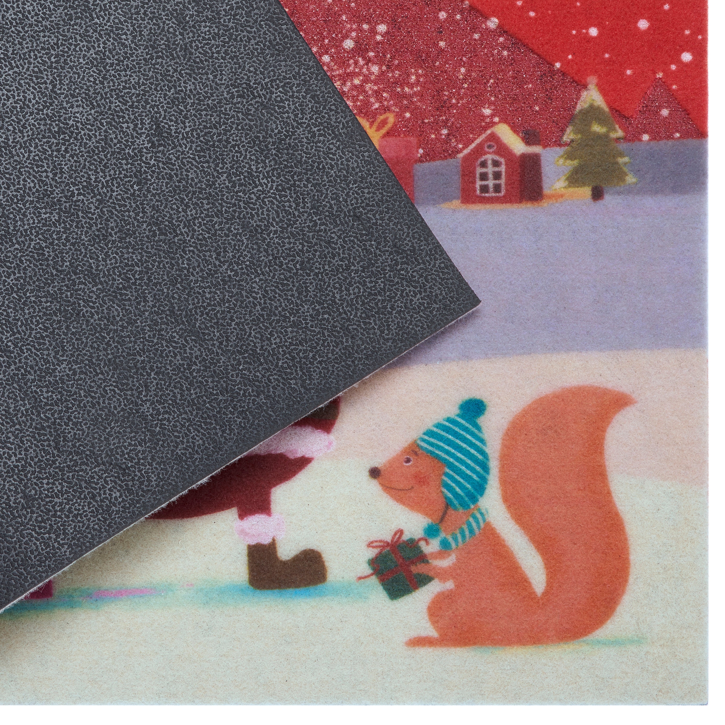 Home affaire Fußmatte »Weihnachten«, rechteckig, mit Spruch, Schrift-Design, Rutschfest, Weihnachten