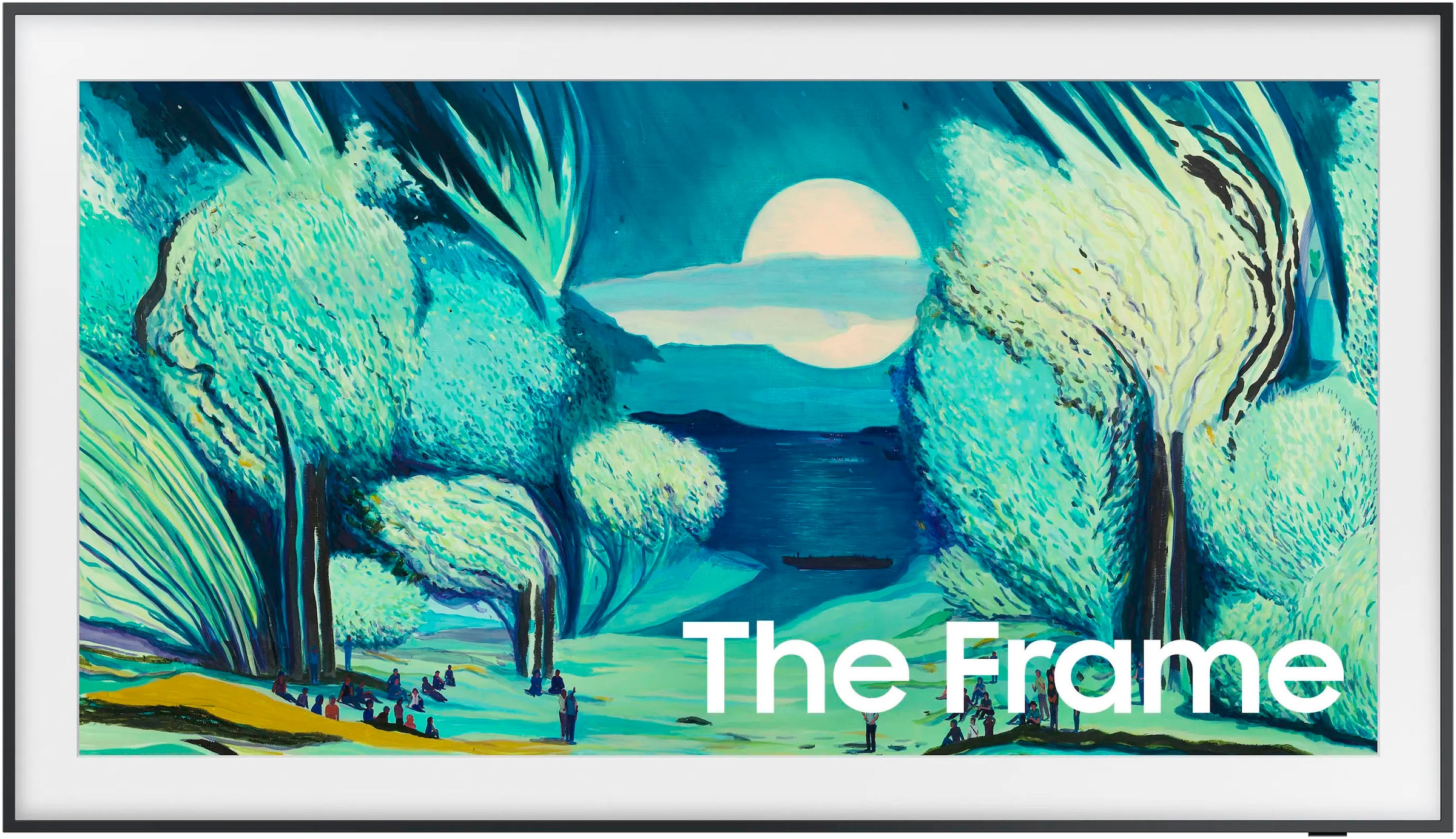 Samsung QLED-Fernseher »GQ55LS03FAU«, 4K Ultra HD, Smart-TV, The Frame, Mattes Display, Art Mode, Austauschbare Rahmen, Dolby Atmos