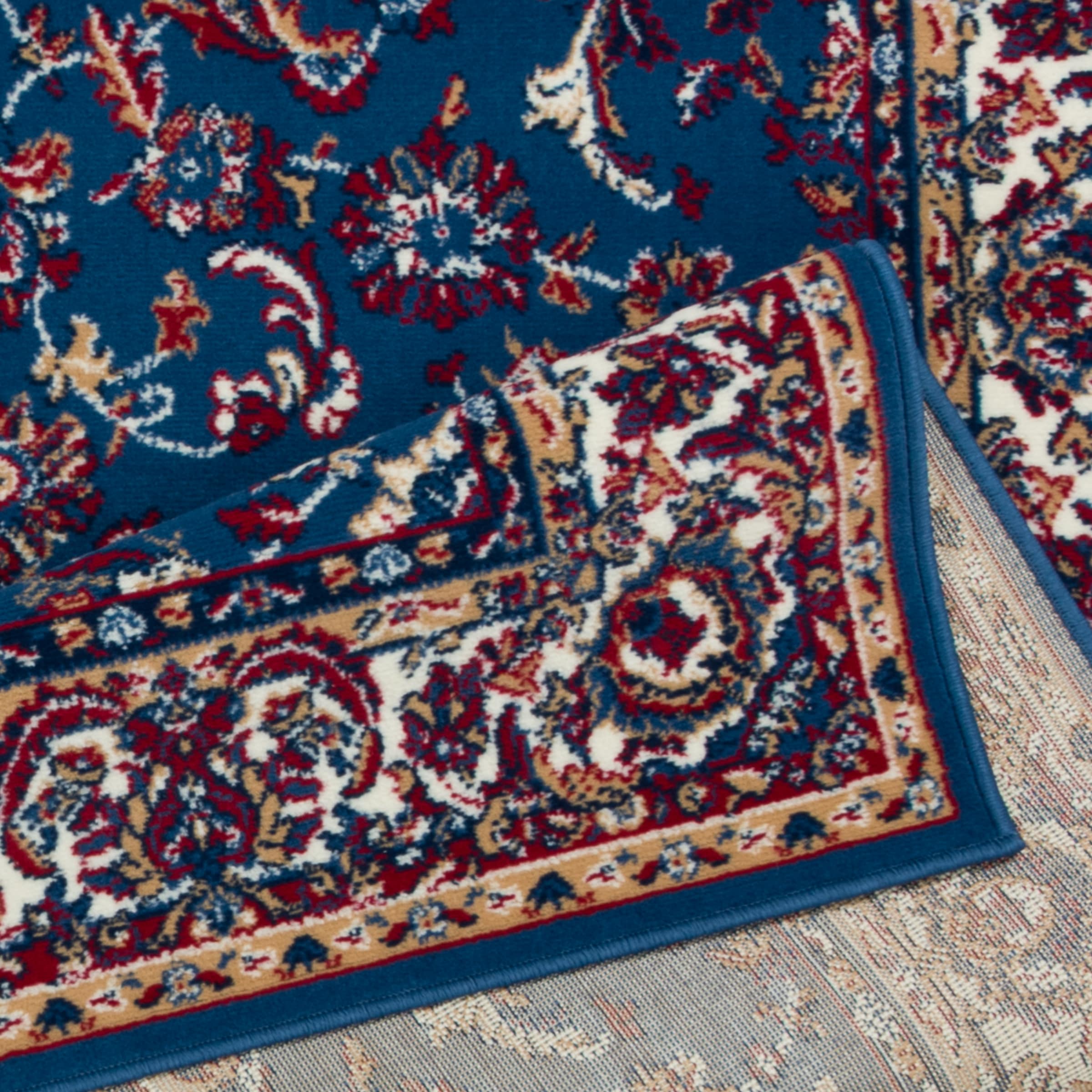 OTTO home Teppich »Ezzo, mit Bordüre, Kurzflor, Made in Belgium«, rechteckig, 7 mm Höhe, Orient-Optik, Teppich, Wohnzimmer, Esszimmer, Schlafzimmer