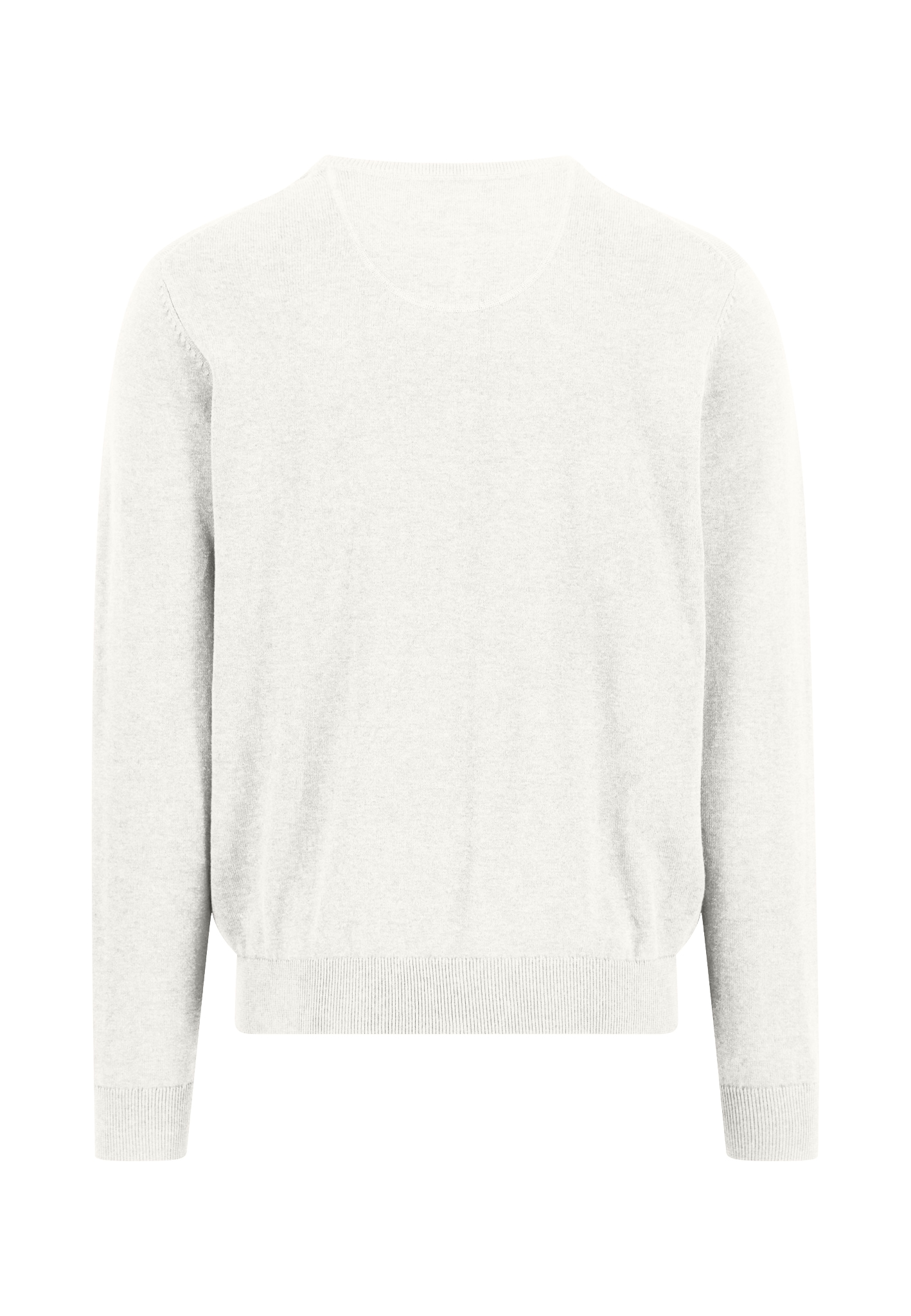 FYNCH-HATTON Rundhalspullover aus Baumwolle, mit Rundhalsausschnitt, Regular Fit