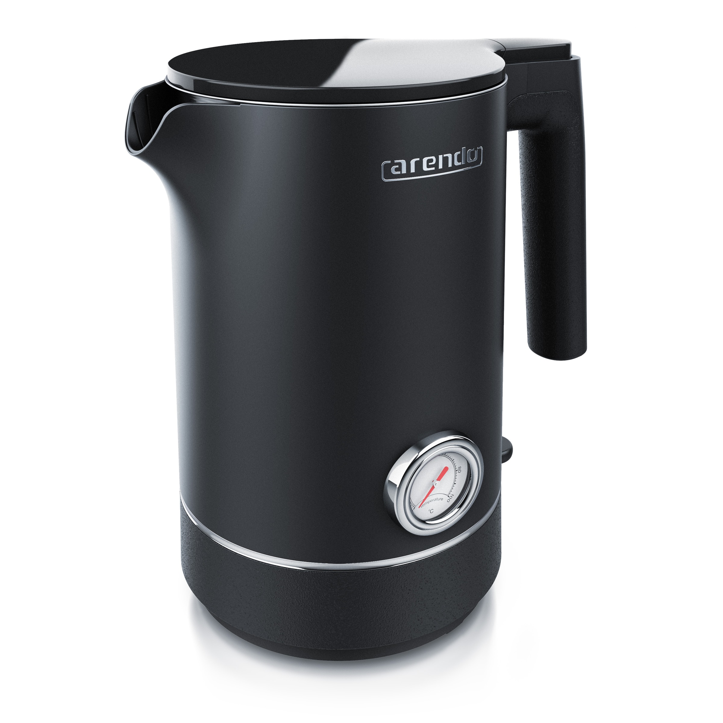 Arendo Wasserkocher »STEAM - 1,5L - 1800W«, 1.5 l, 2200 W, mit analoger Temperaturanzeige