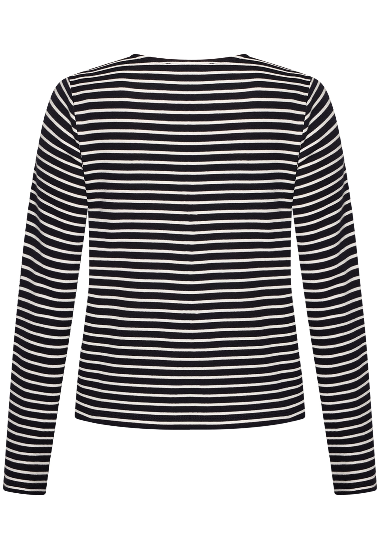 Zero Sweatshirt »Sweatjacke mit Knopfleiste«
