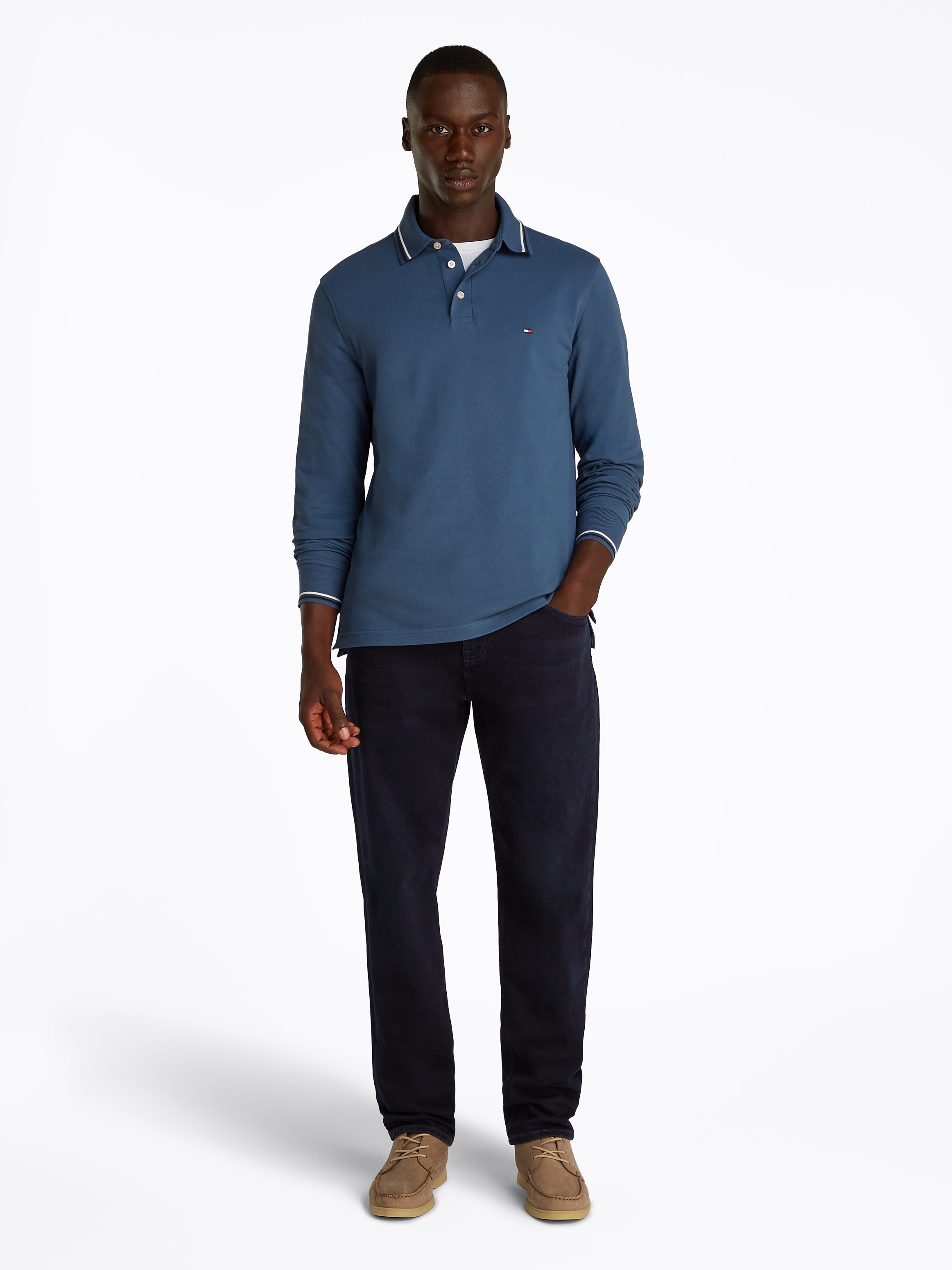 Tommy Hilfiger Straight-Jeans, in blauer Waschung
