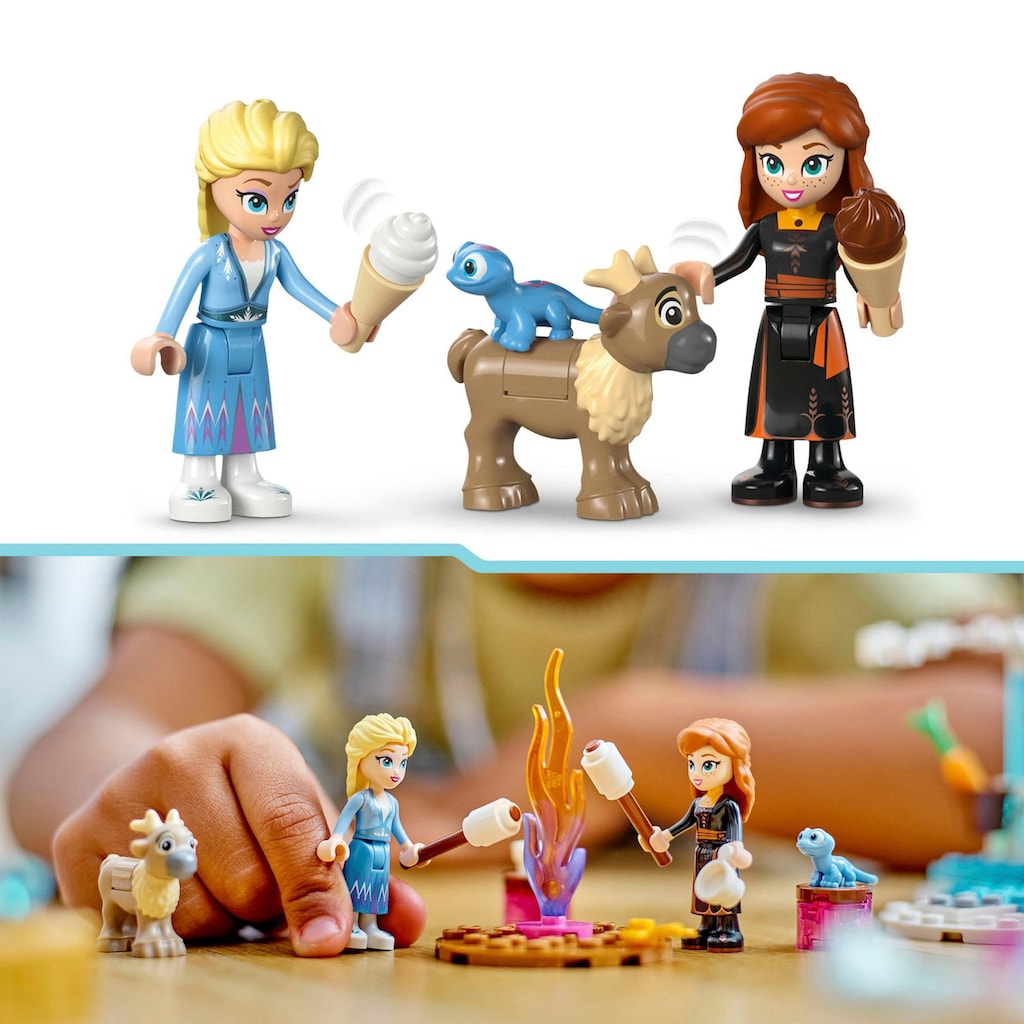 LEGO® Konstruktionsspielsteine »Elsas Eispalast (43238), LEGO Disney Princess«, (163 St.)