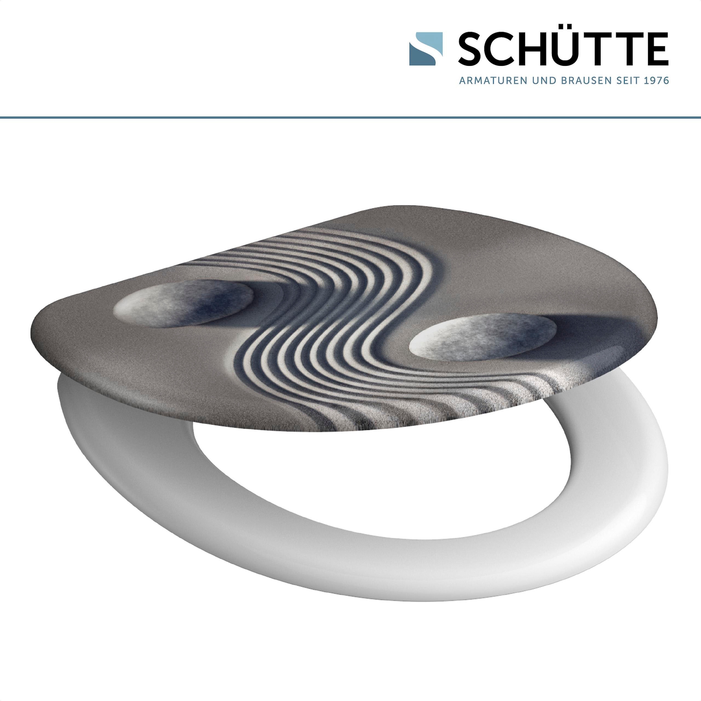 Schütte WC-Sitz »Yin & Yang«, Duroplast, mit Absenkautomatik