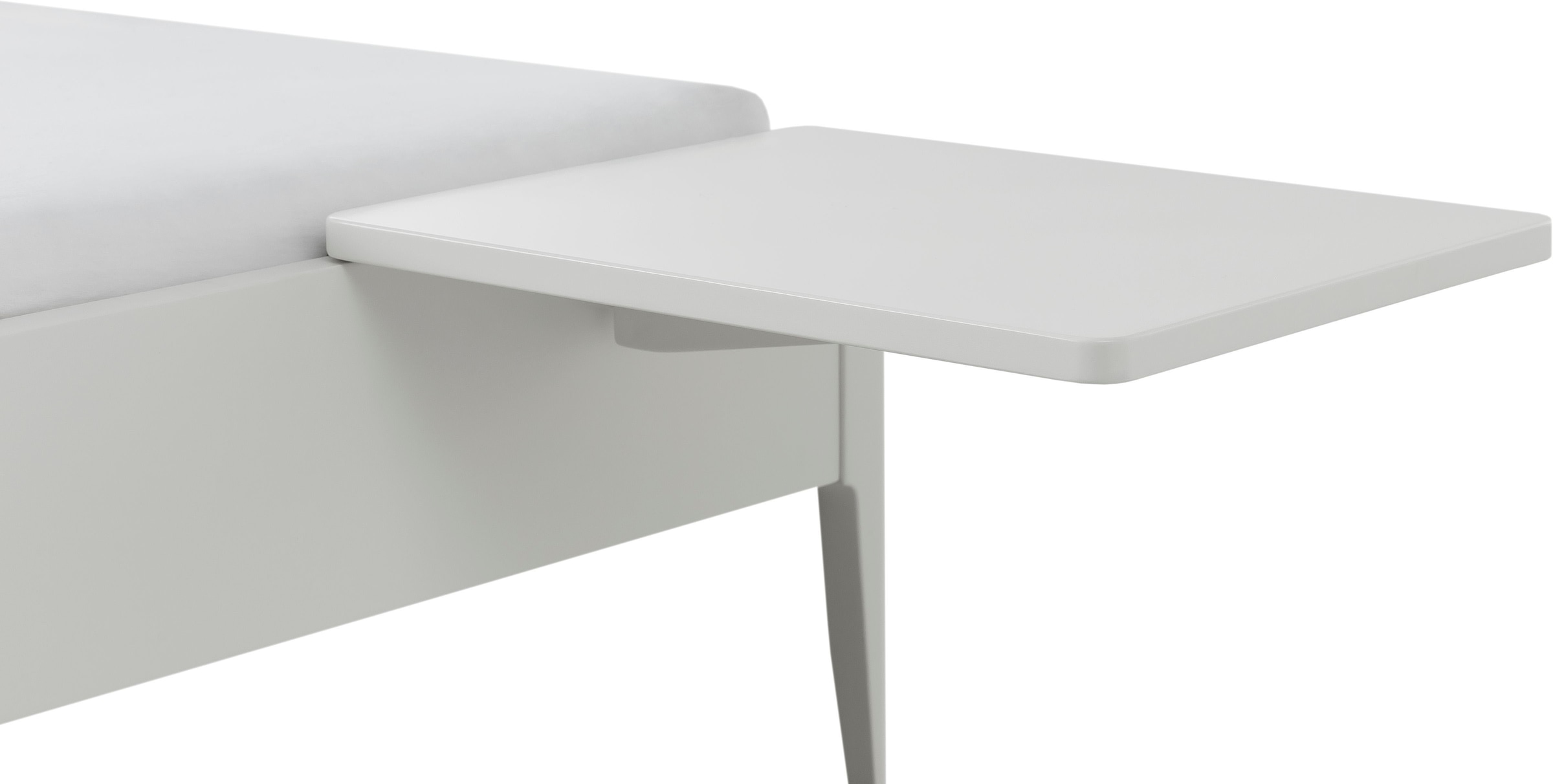 Hasena Nachtkonsole »Drift« in weiß, Größe B/H/T: 48 cm x 38 cm