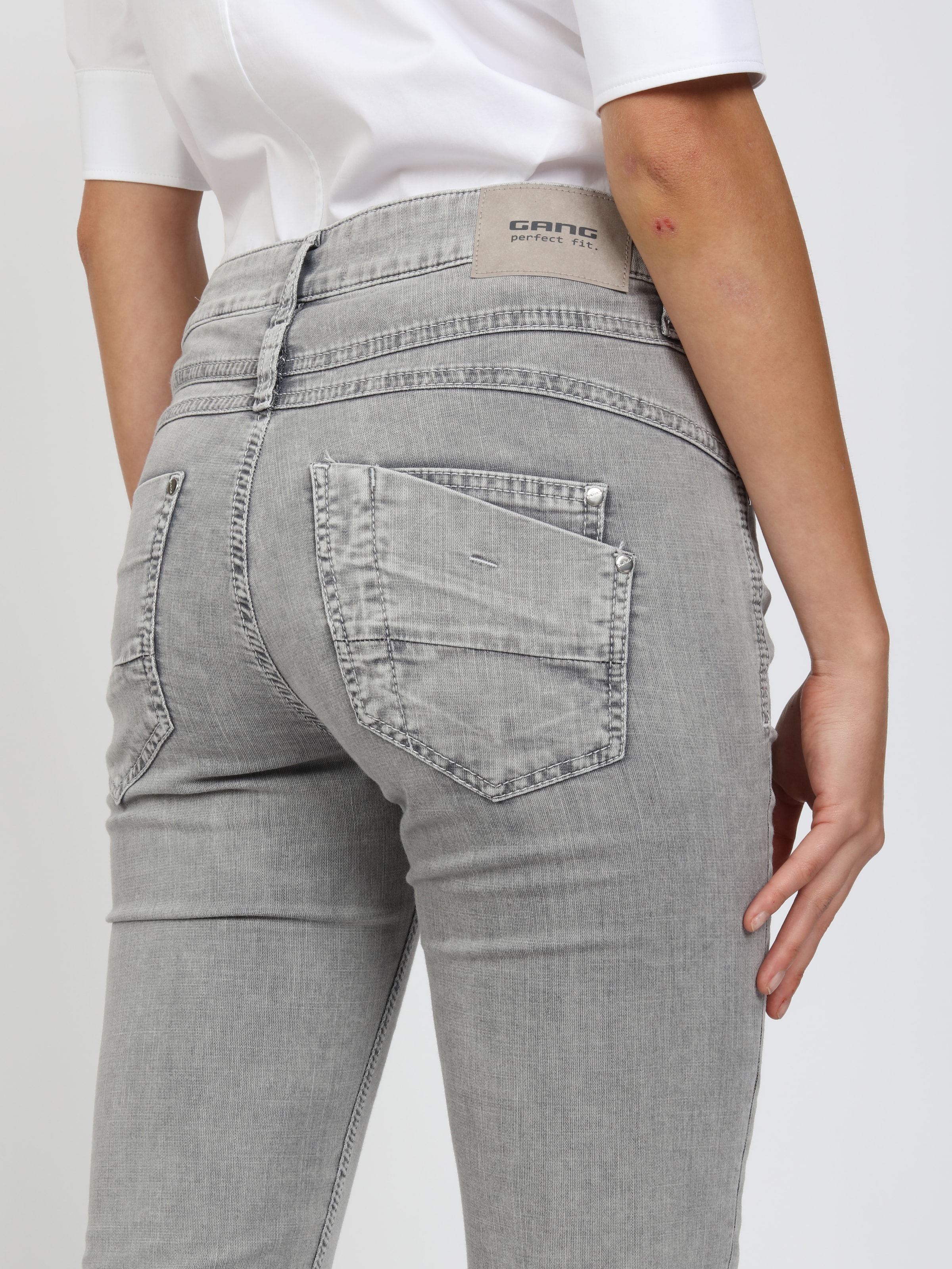 GANG Relax-fit-Jeans »94AMELIE« aus leichtem, weichen Stretch-Denim