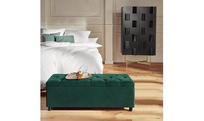 Guido Maria Kretschmer Home&Living Bettbank »Relaxy«, gesteppt, mit Staufach kaufen