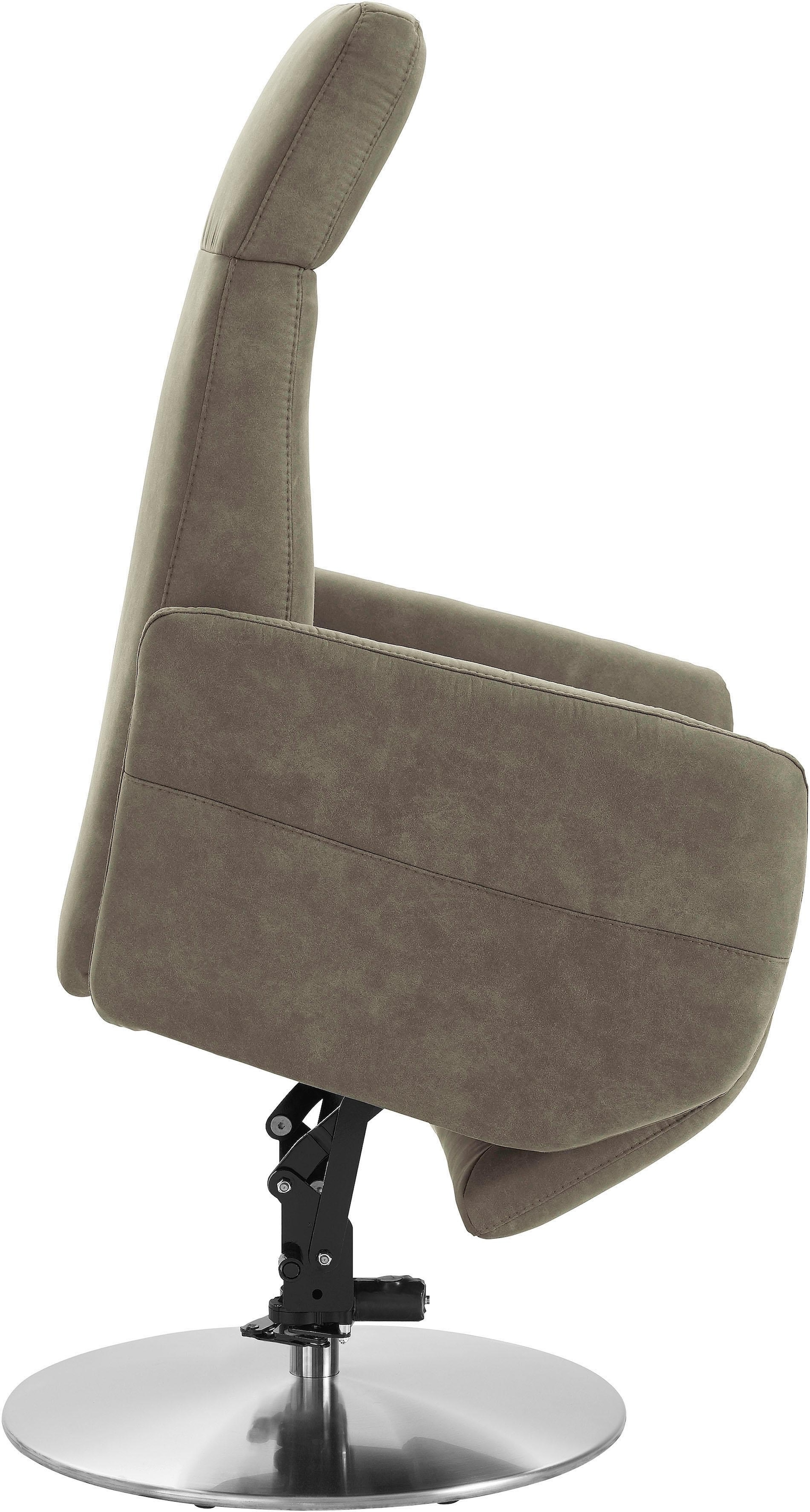 PLACES OF STYLE Relaxsessel »Kobra« in Größe M, wahlweise mit Motor und Aufstehhilfe