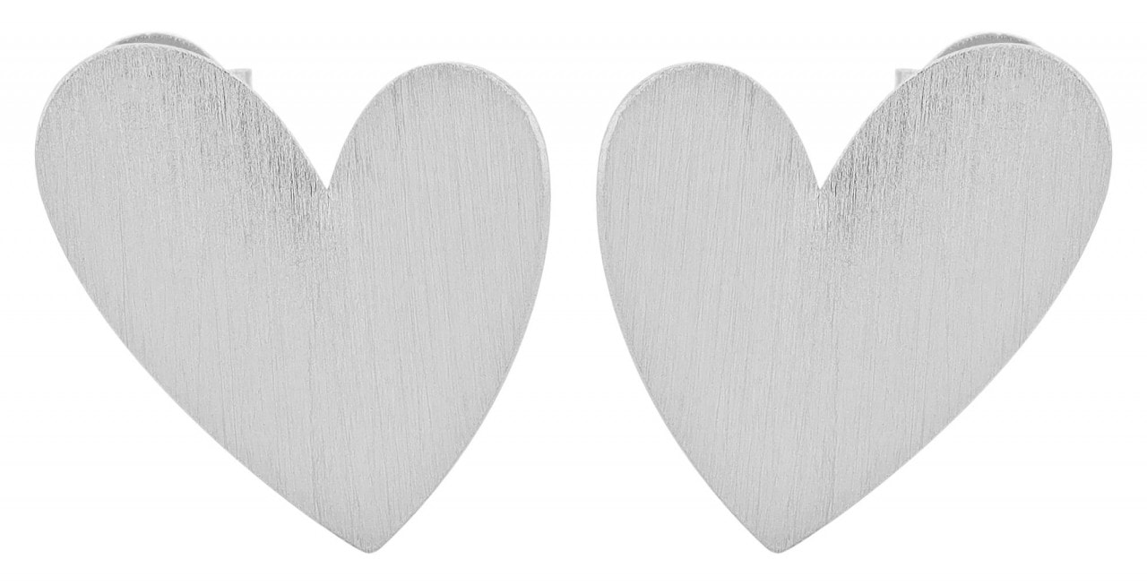 Adelia´s Paar Ohrstecker »Adelia's Damen Ohrstecker aus 925 Sterling Silber mit Herz«