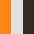 orange-weiß