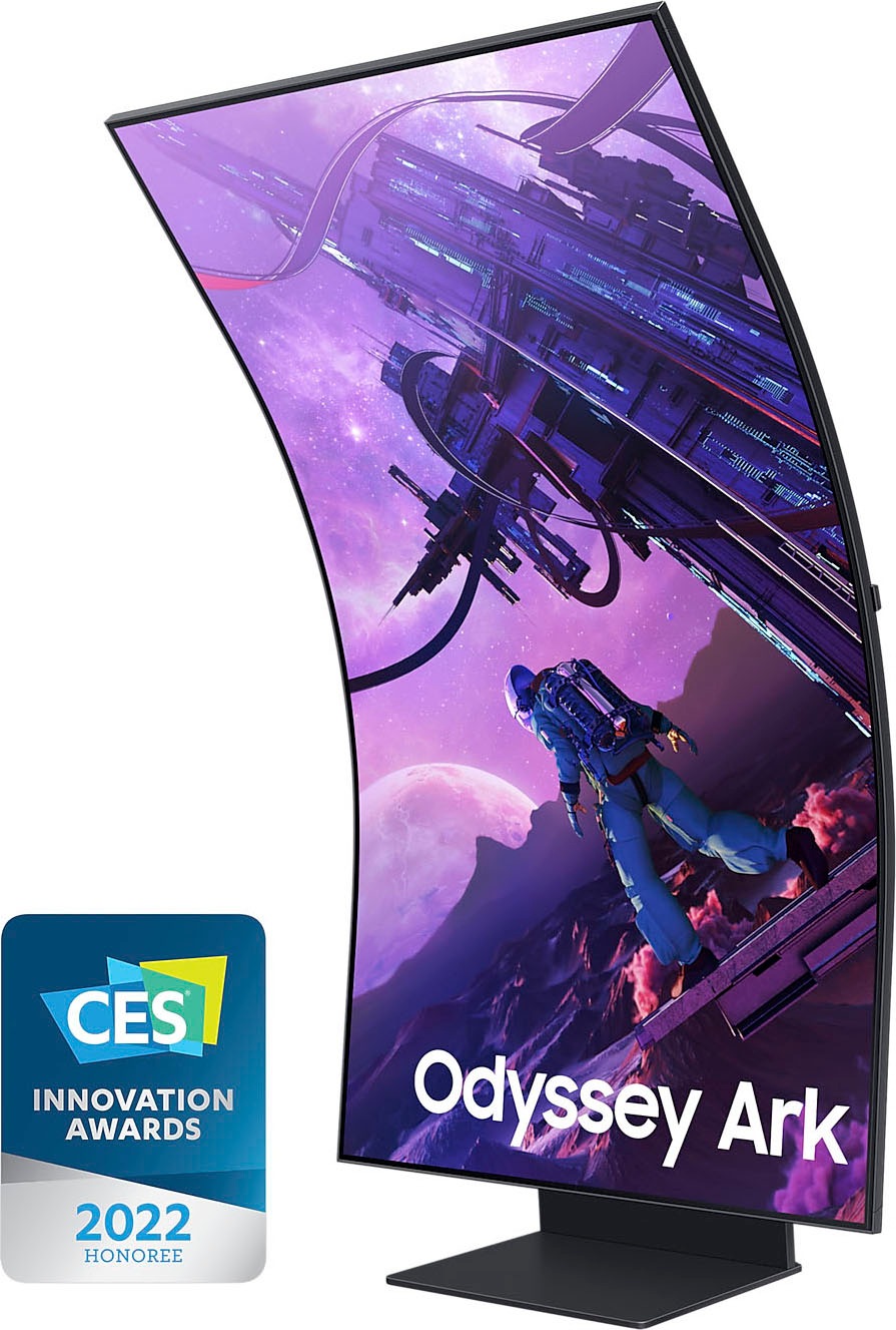 Samsung Curved-Gaming-LED-Monitor »Odyssey Ark S55BG970NU«, 138 cm/55 Zoll, 3840 x 2160 px, 4K Ultra HD, 1 ms Reaktionszeit, 165 Hz