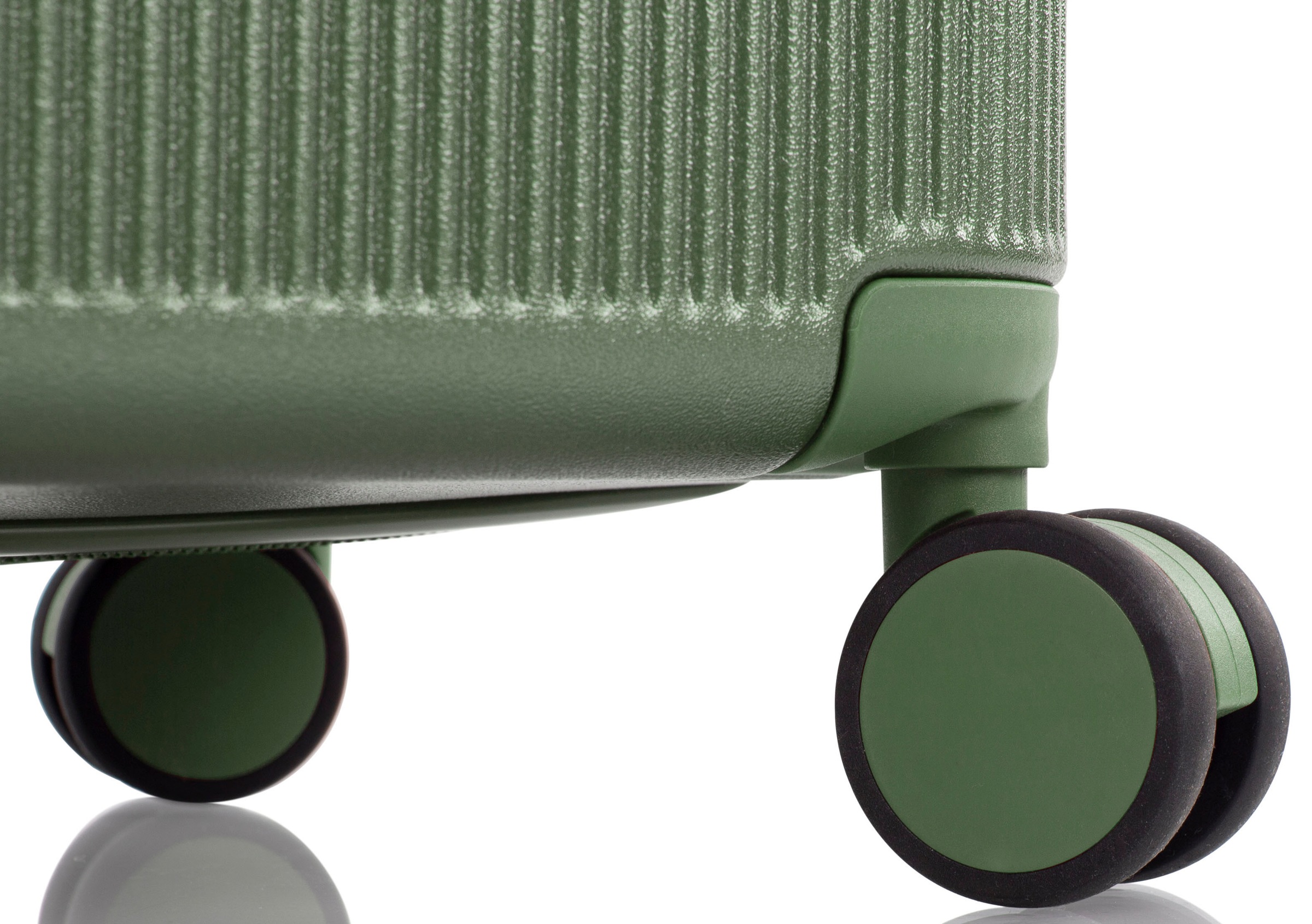 Heys Hartschalen-Trolley »Earthtone, verschiedene Größen und Farben«, 4 Rollen, Heys x Joachim Llambi Reisegepäck TSA Schloss Volumenerweiterung