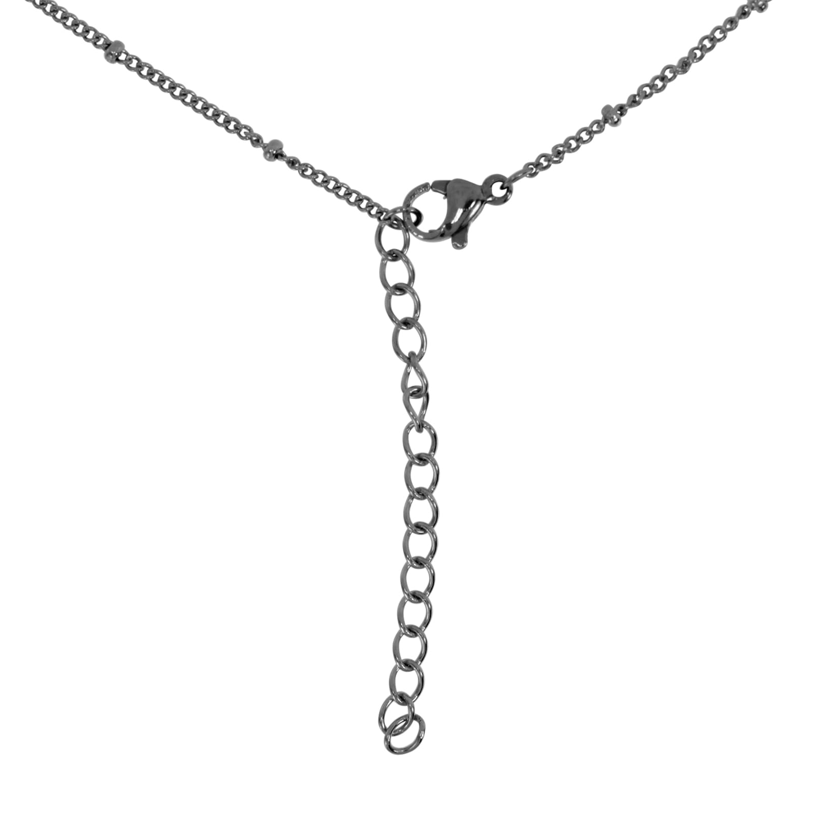 OSTSEE-SCHMUCK Kette mit Anhänger »- Leuchtturm 23 mm blau - Edelstahl - ohne Stein«