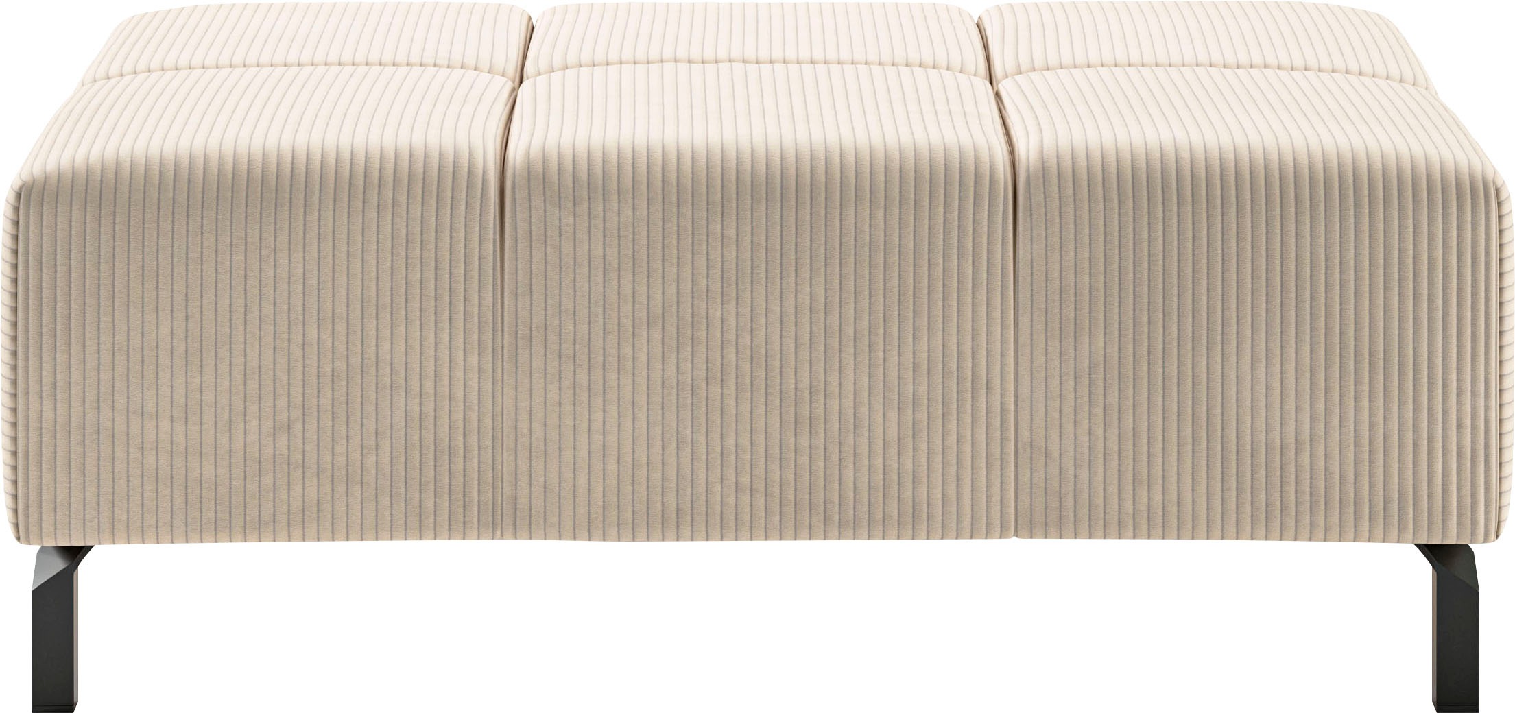 INOSIGN Hockerbank »Ancona New«, passend zum Ecksofa, auch in Easy care-Bezug + Cord