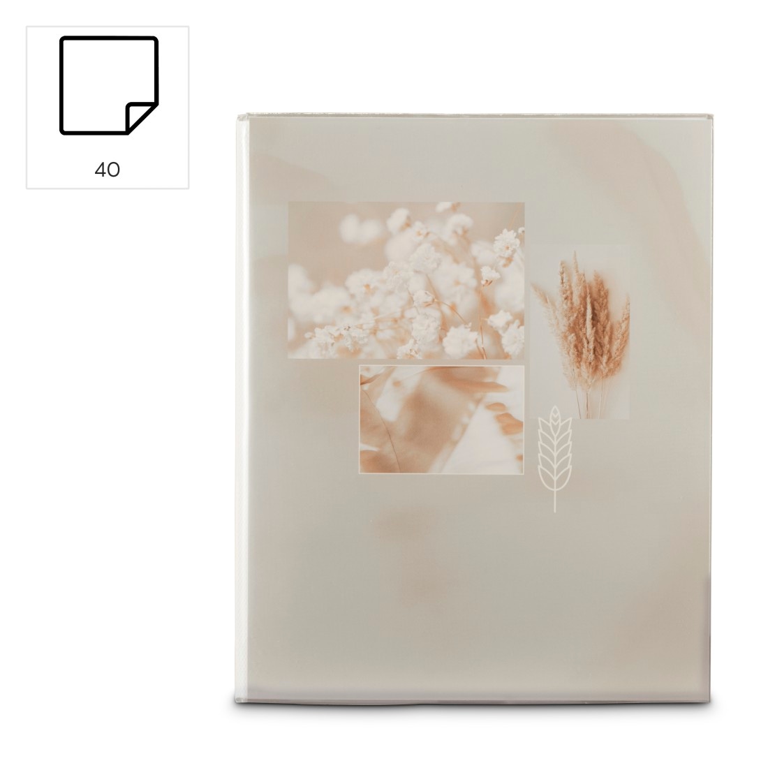 Hama Einsteck-Fotoalbum »Fotoalbum Softcover-Album "Singo II", für 80 Fotos 10x15cm, Cotton«