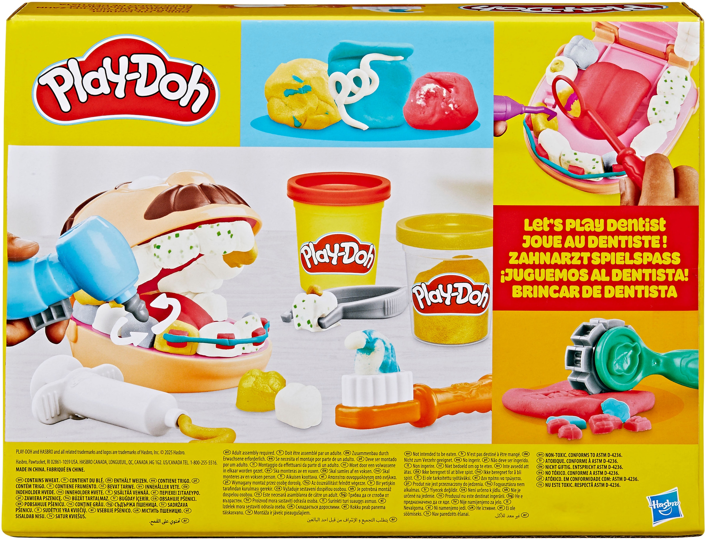 Hasbro Knetform-Set »Play-Doh Zahnarzt Dr. Wackelzahn«