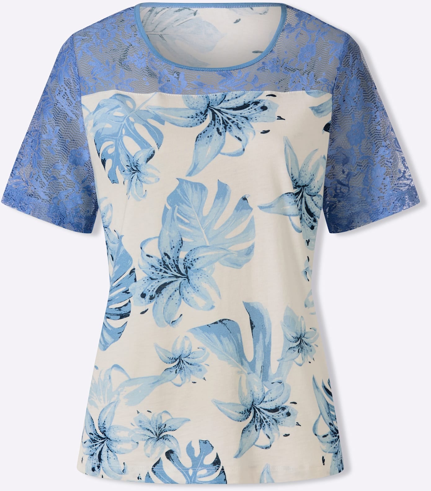 Classic Basics Spitzenshirt »Spitzen-Shirt« 1 tlg.