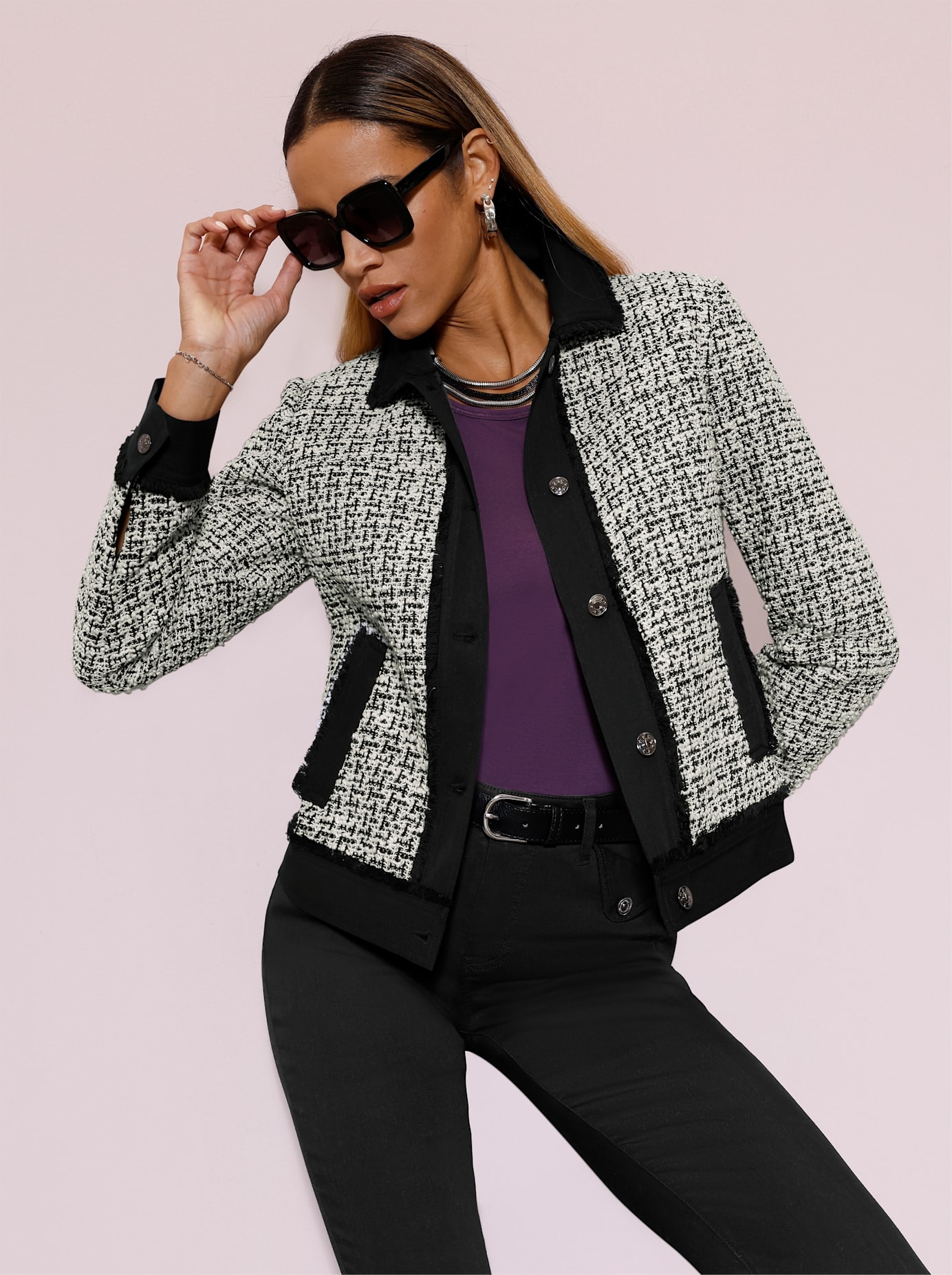 creation L Jackenblazer »Bouclé-Blazer«