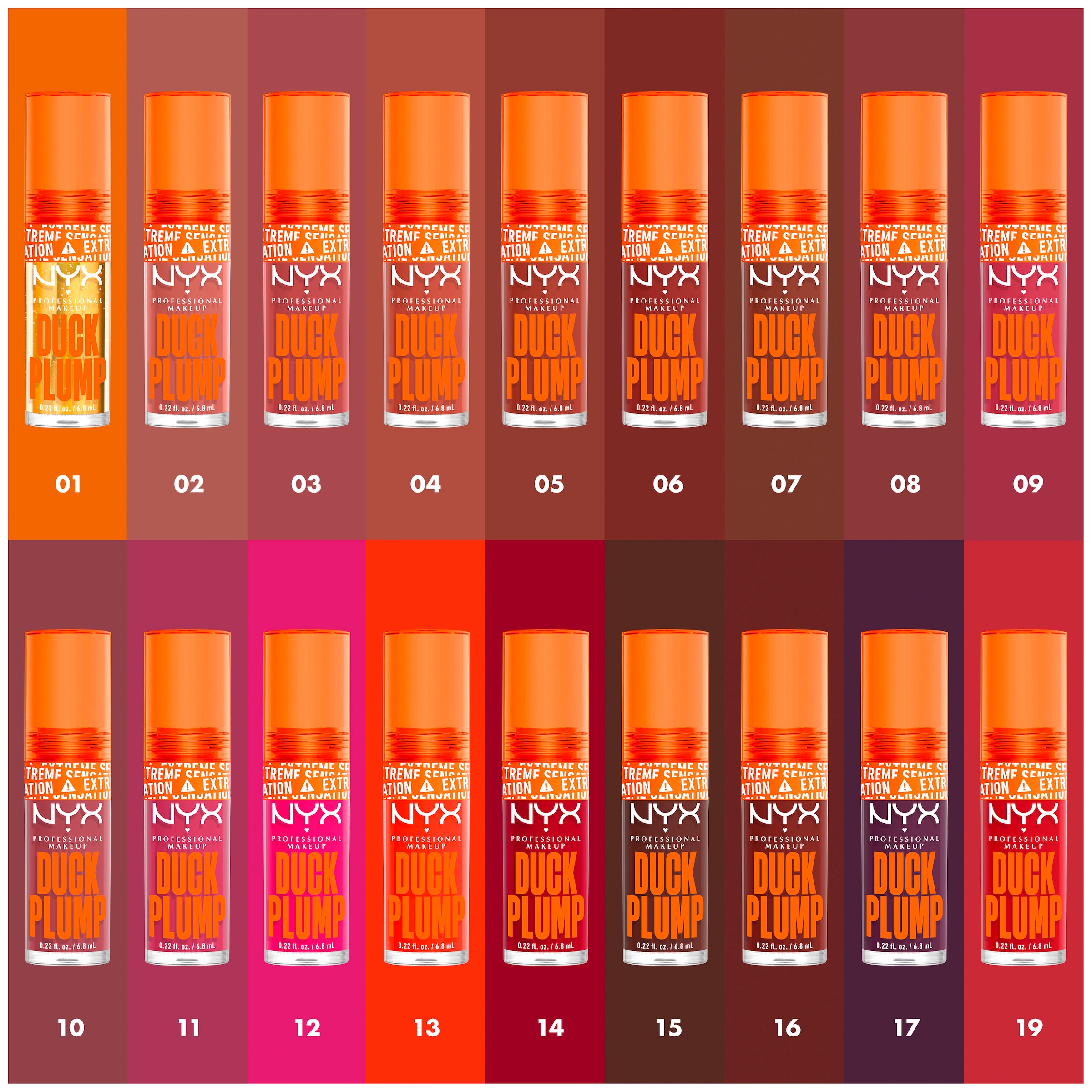 NYX Lip-Plumper »Duck Plump Lippgloss«, mit natürlichen Inhaltstoffen