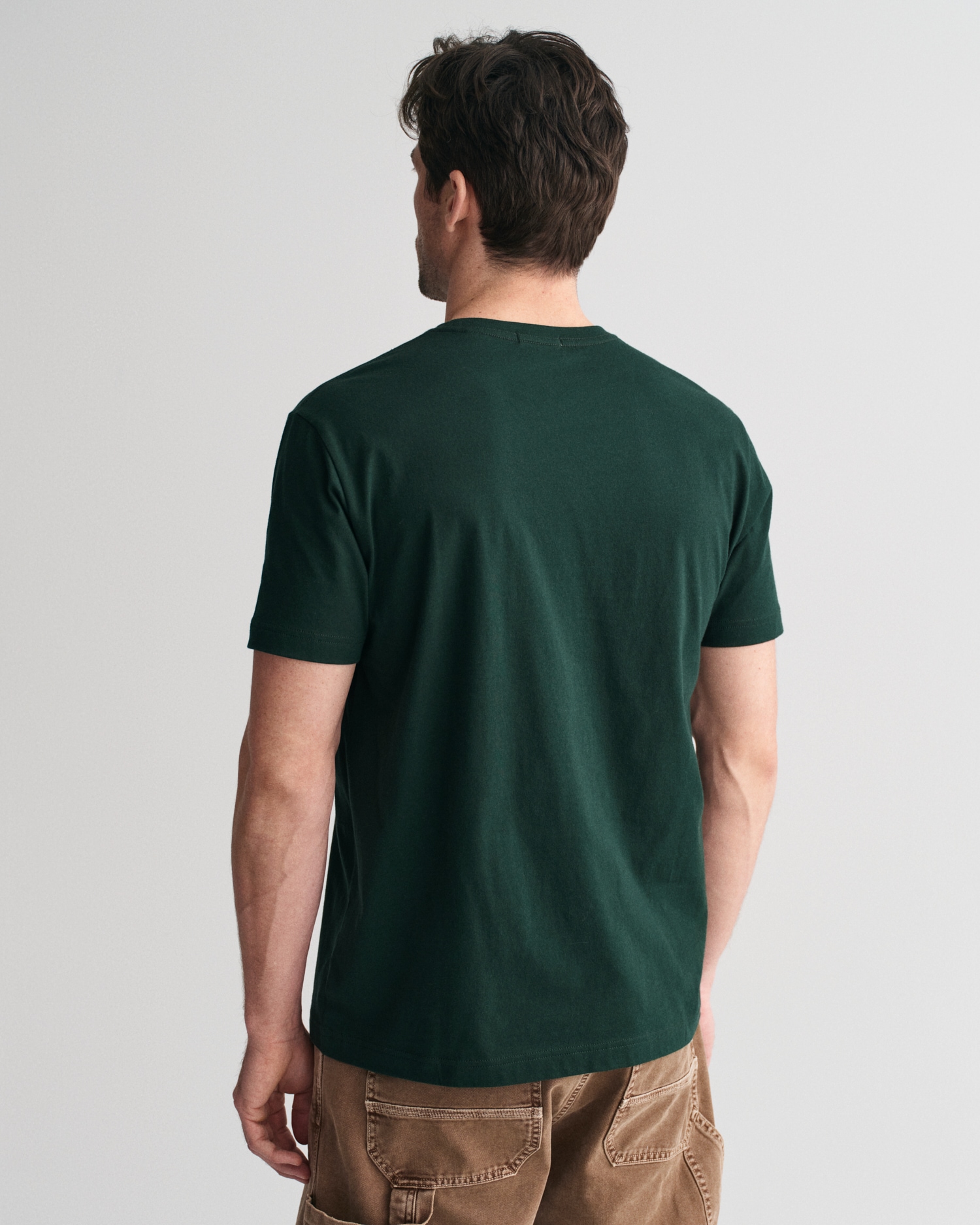 Gant T-Shirt »REG SHIELD SS T-SHIRT«, mit Logostickerei auf der Brust