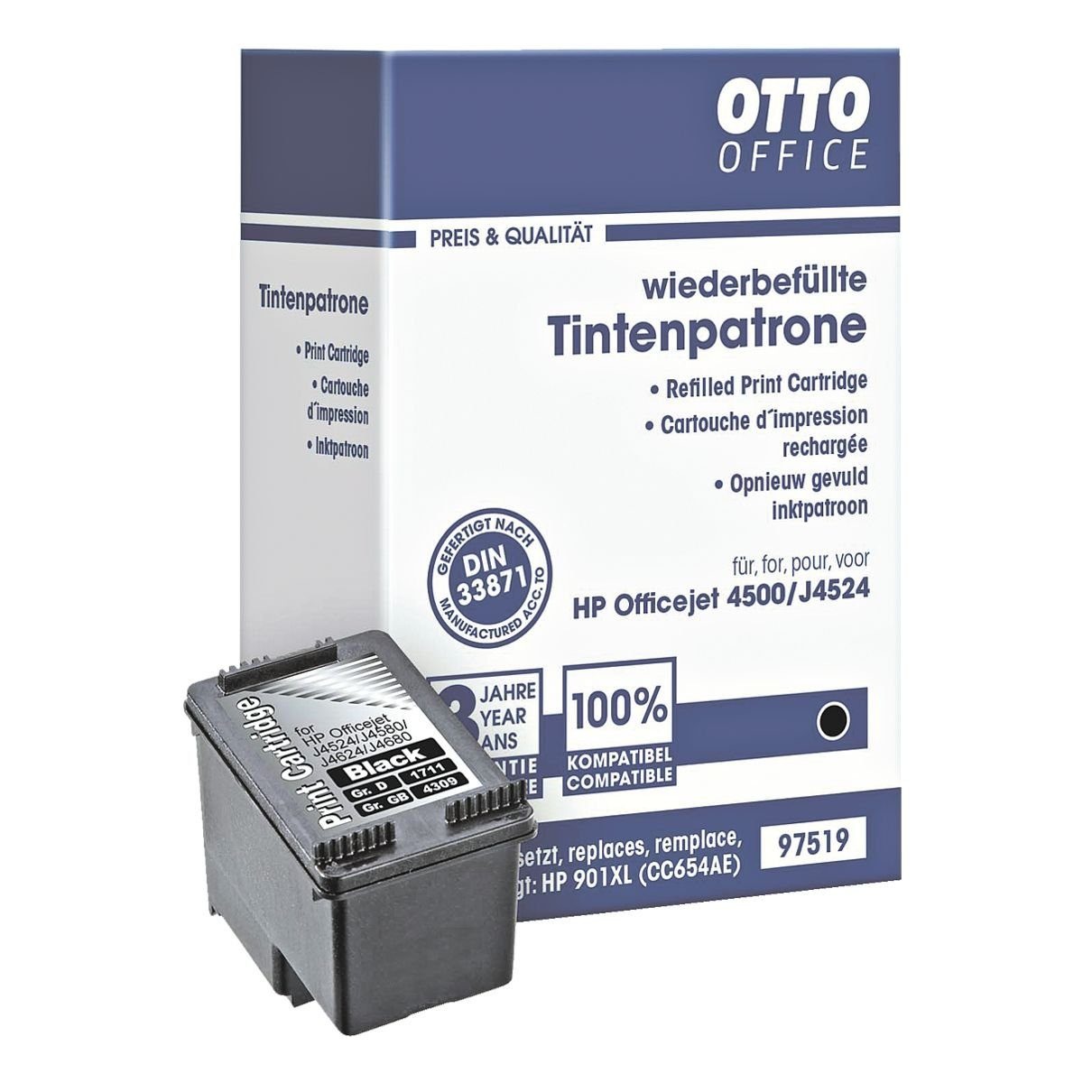 Otto Office Tintenpatrone ersetzt Hewlett Packards Nr. 901 (XL)