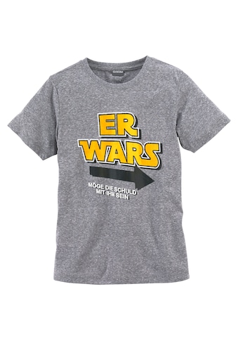 KIDSWORLD T-Shirt »ER WARS«, Spruch kaufen